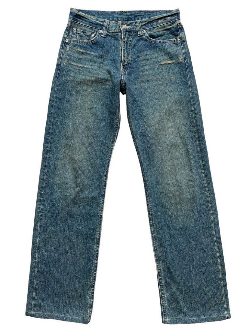 Uniqlo Vintage Uniqlo Jeans Faded Distressed Denim Jeans 30x31.5 Size US 30 / EU 46 - 2 Thumbnail