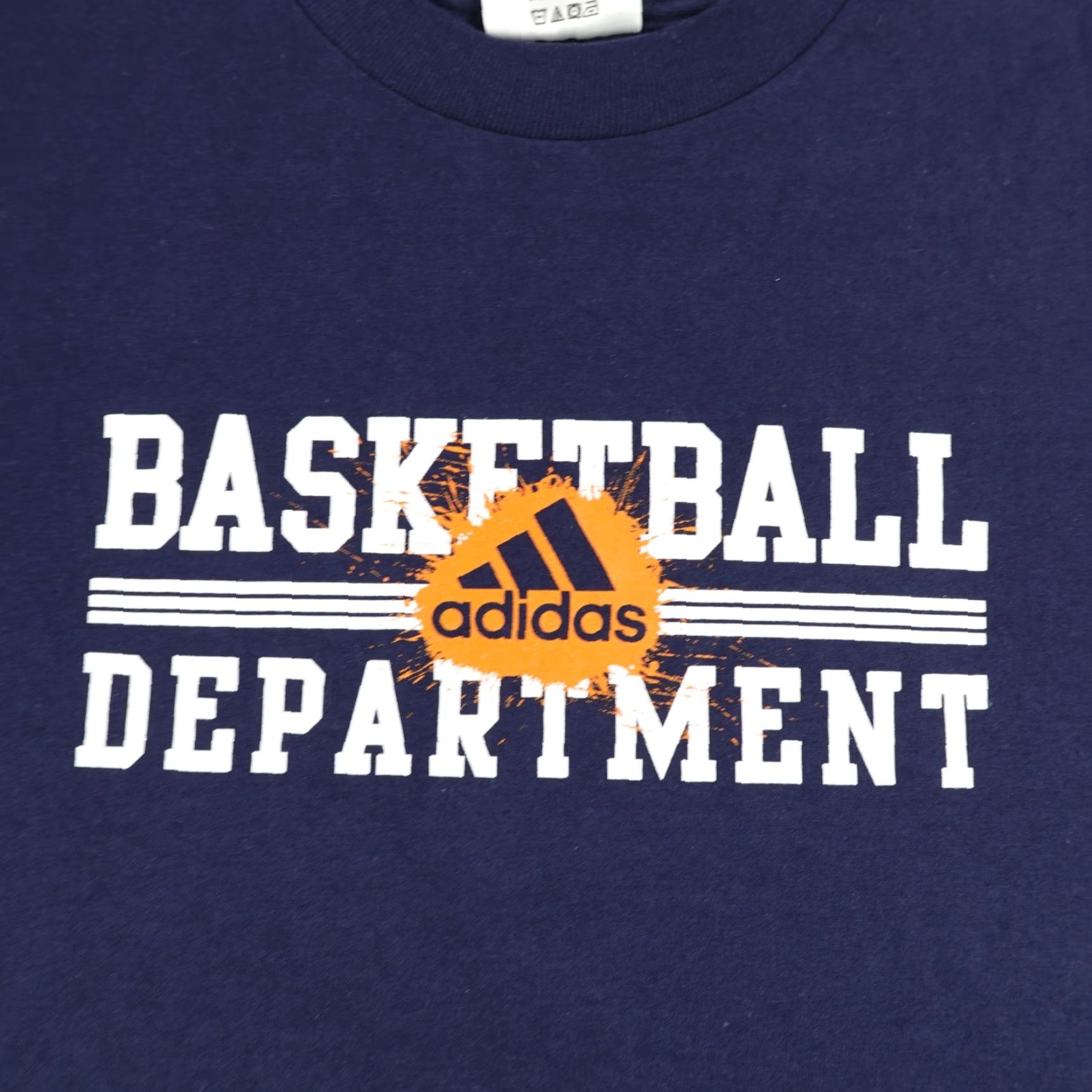 Adidas VINTAGE Adidas Shirt Mens XL Blue Basketball Department Athletic Gym Y2K Tee Size US XL / EU 56 / 4 - 3 Thumbnail