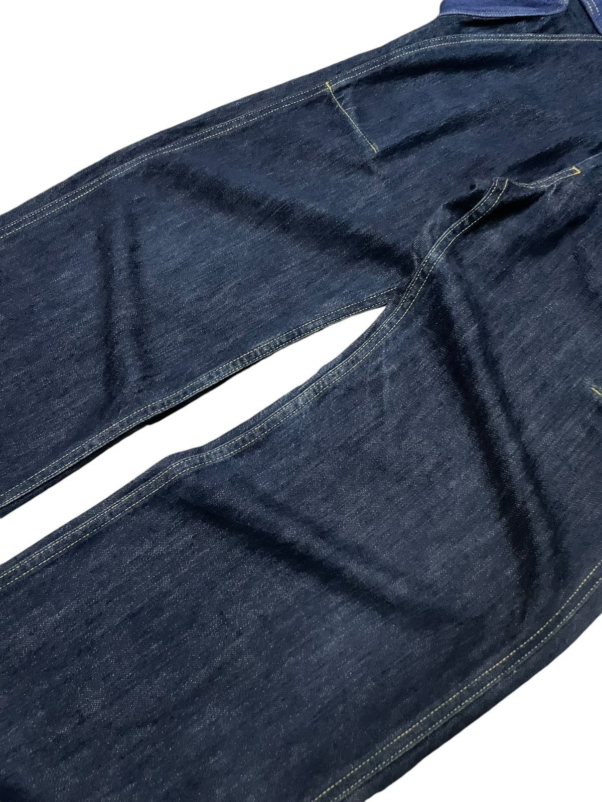 Kapital × Kapital Kountry Kapital Sarouel Mens Wide Leg Indigo Denim Pants Size US 30 / EU 46 - 5 Thumbnail