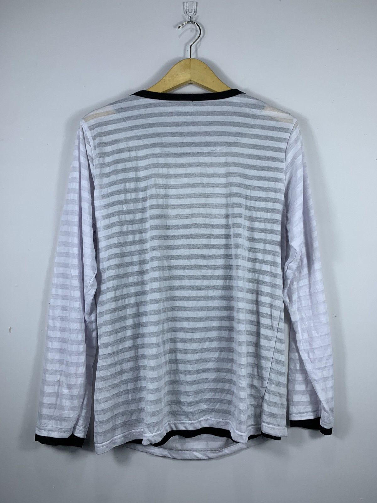 Beauty Beast × Hysteric Glamour × Japanese Brand Beaumere Double Layer Stripe Long Slevee Style Size US M / EU 48-50 / 2 - 2 Thumbnail