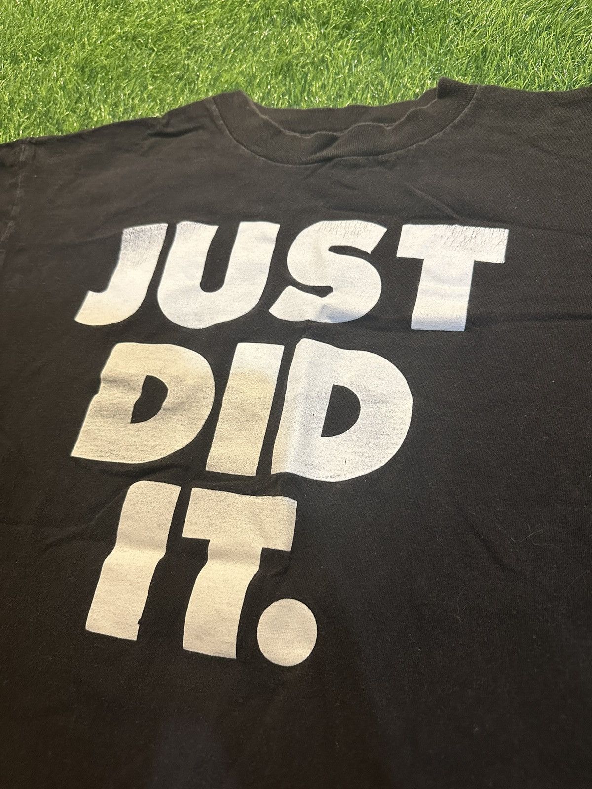 Vintage Vintage Just Did It Tee Shirt Size Large Size US L / EU 52-54 / 3 - 2 Thumbnail