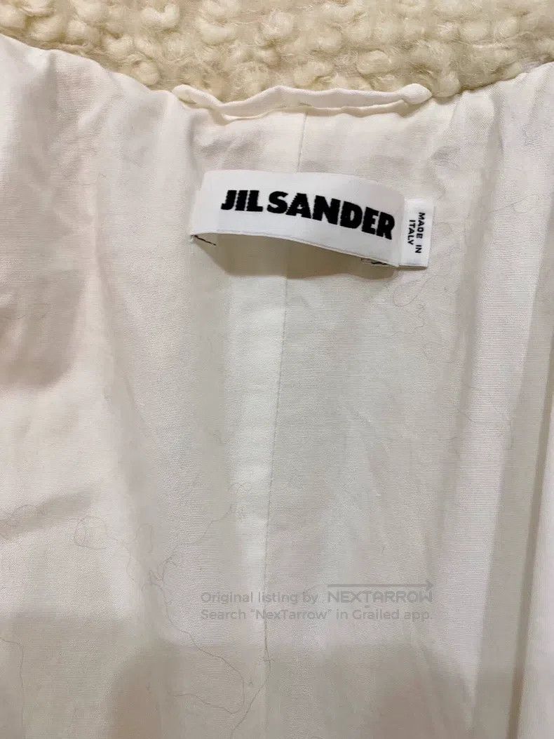 Jil Sander Jil Sander size 34 Popular White Wool Long Coat Size L / US 10 / IT 46 - 3 Thumbnail