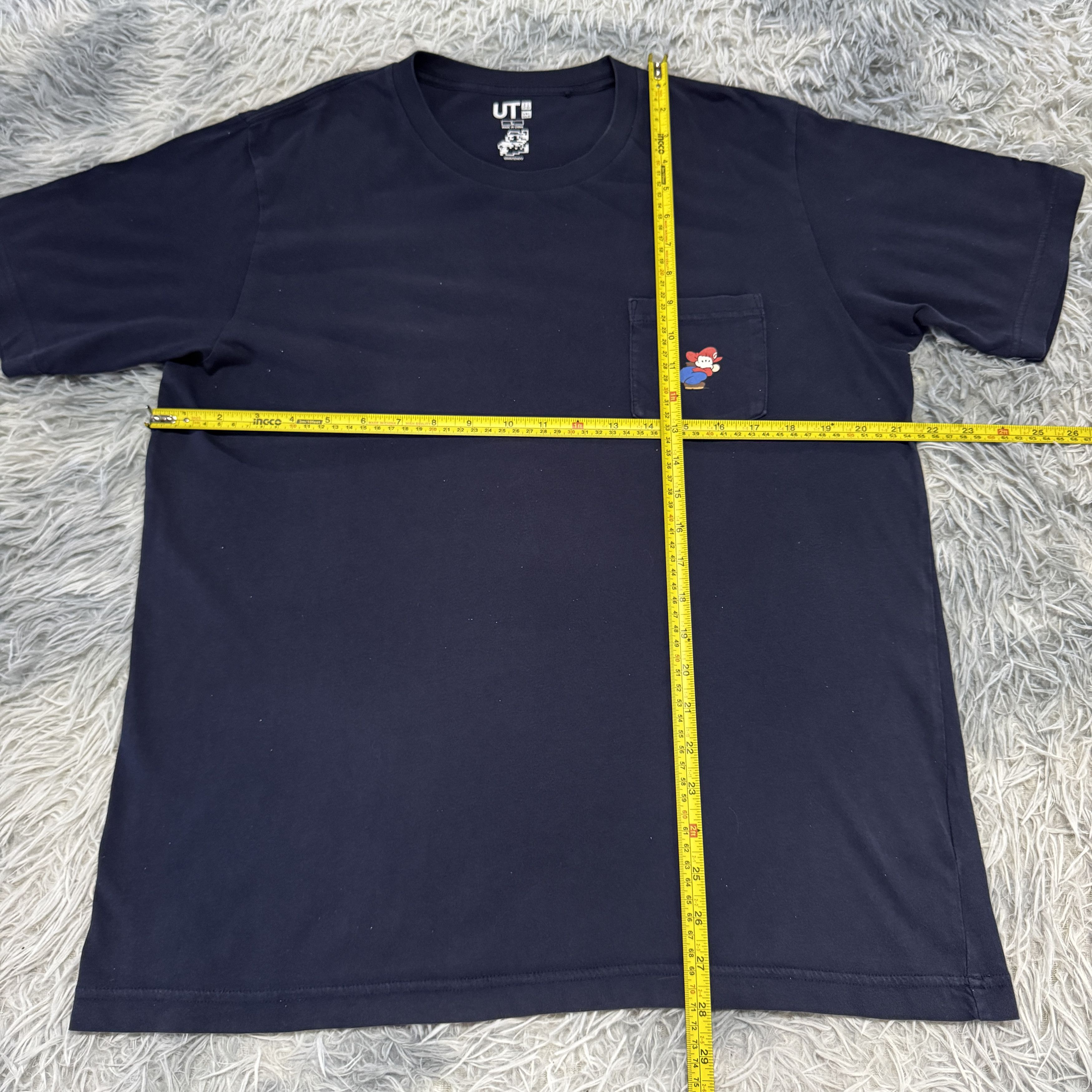 Uniqlo Uniqlo Nintendo Super Mario Bros Pocket TShirt Size US L / EU 52-54 / 3 - 5 Thumbnail
