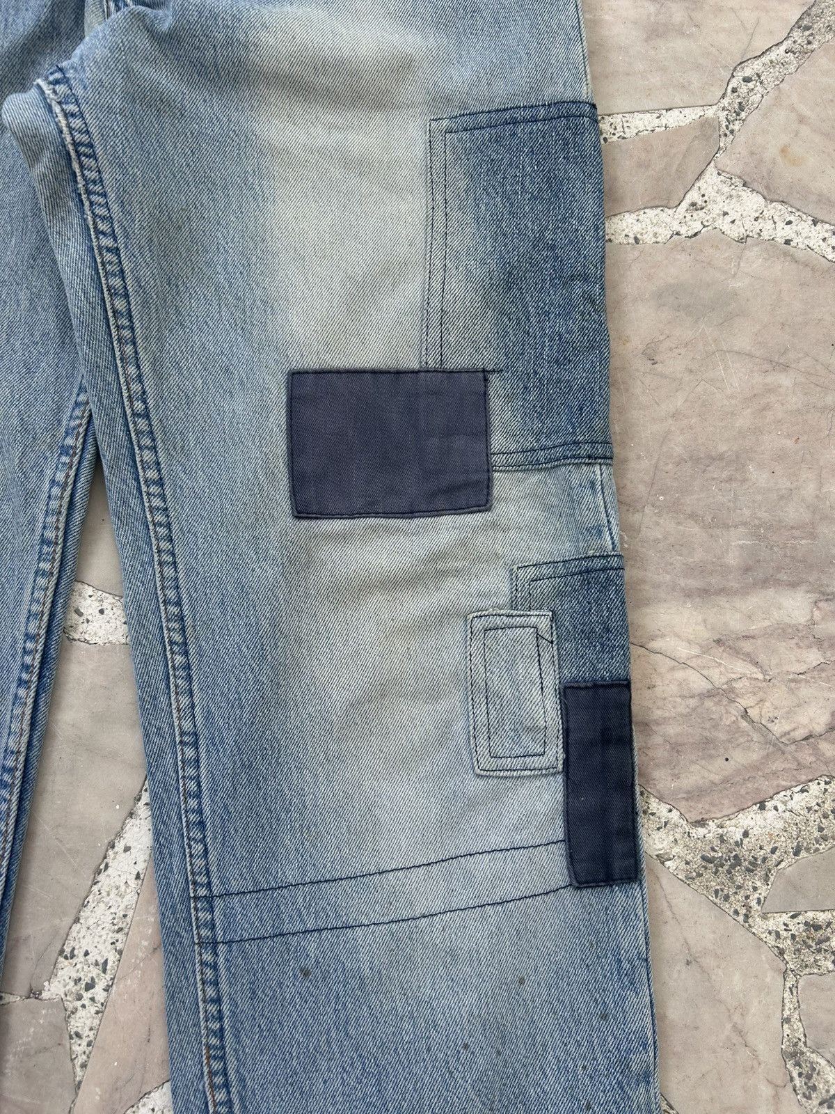 Levi's Levis 501 Patchwork Denim Size US 30 / EU 46 - 5 Thumbnail