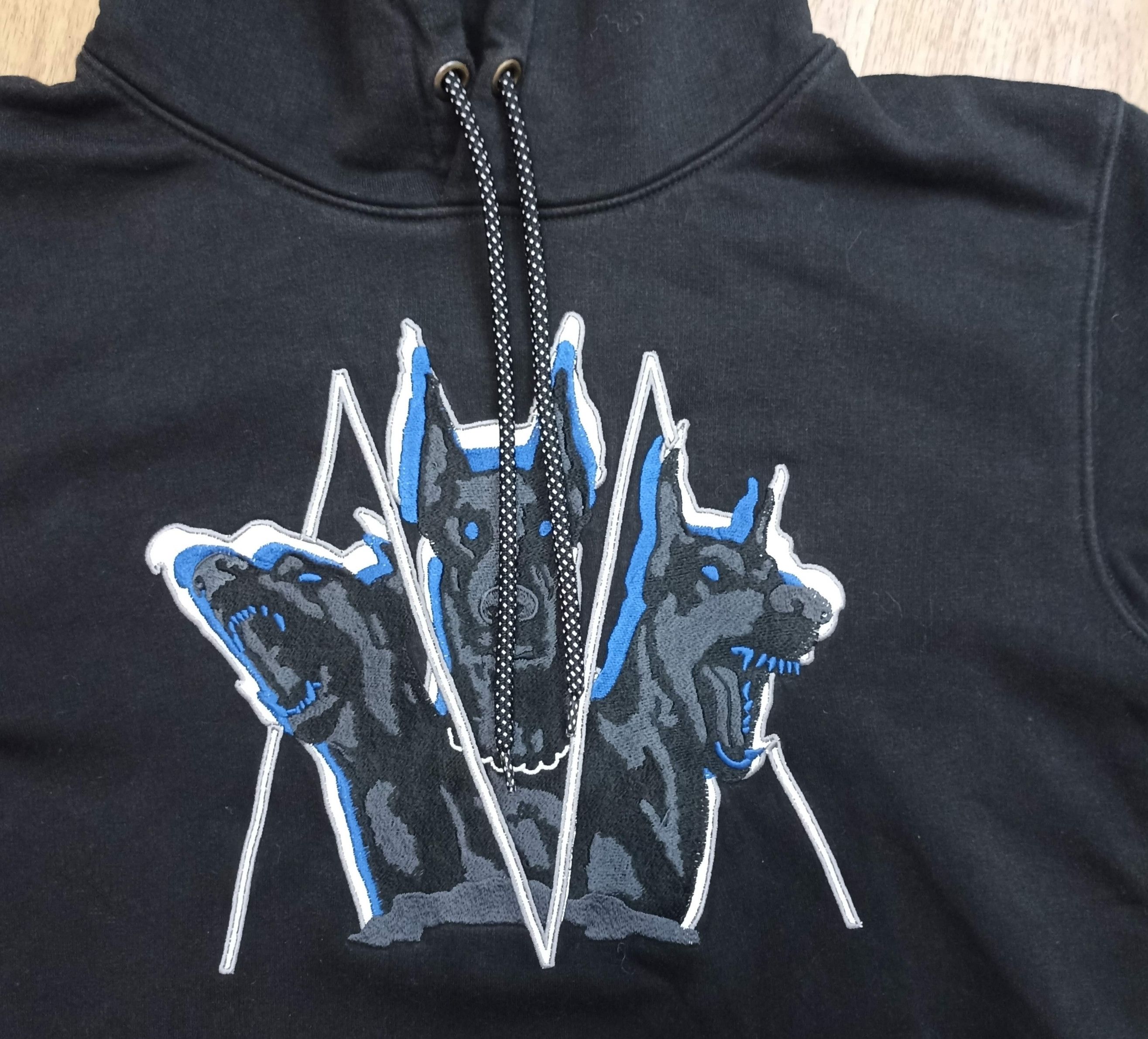 Vintage MSRP Hoodie Dobermans M Size US M / EU 48-50 / 2 - 2 Thumbnail