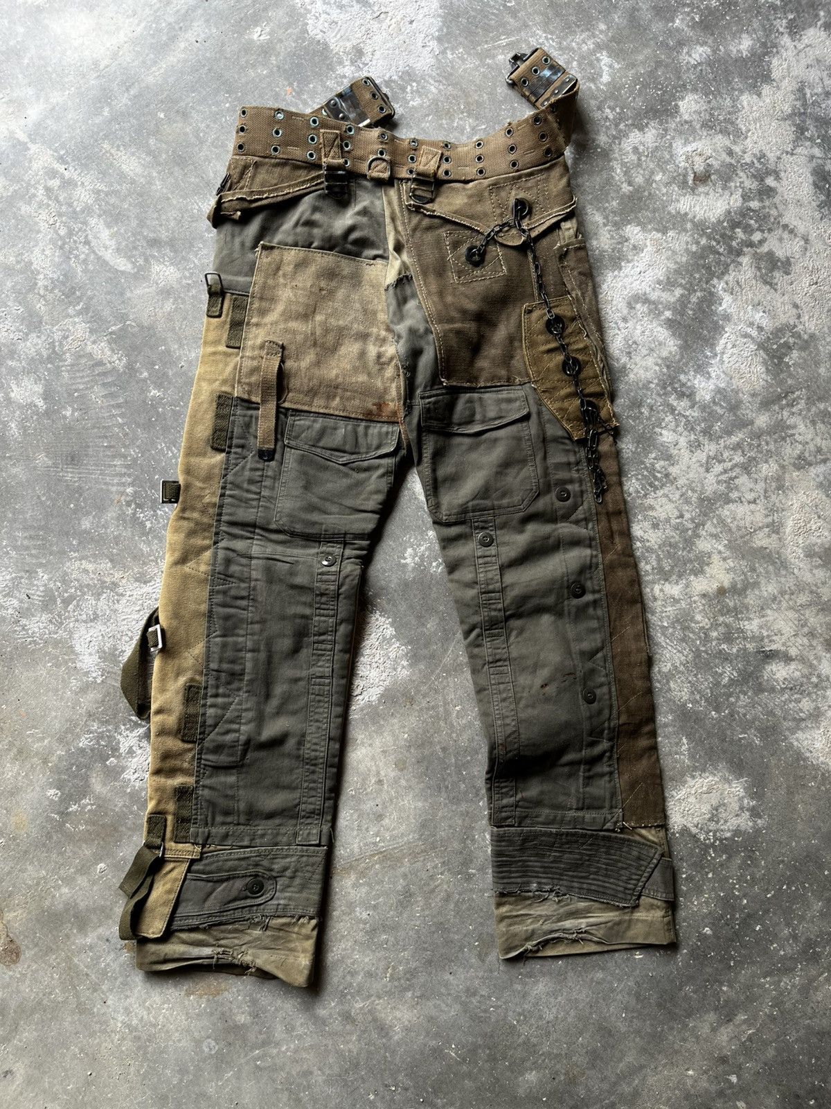 Dolce & Gabbana 🔥VERY RARE🔥AW2003 Dolce & Gabbana Military Pants ARCHIVE Size US 36 / EU 52 - 9 Thumbnail
