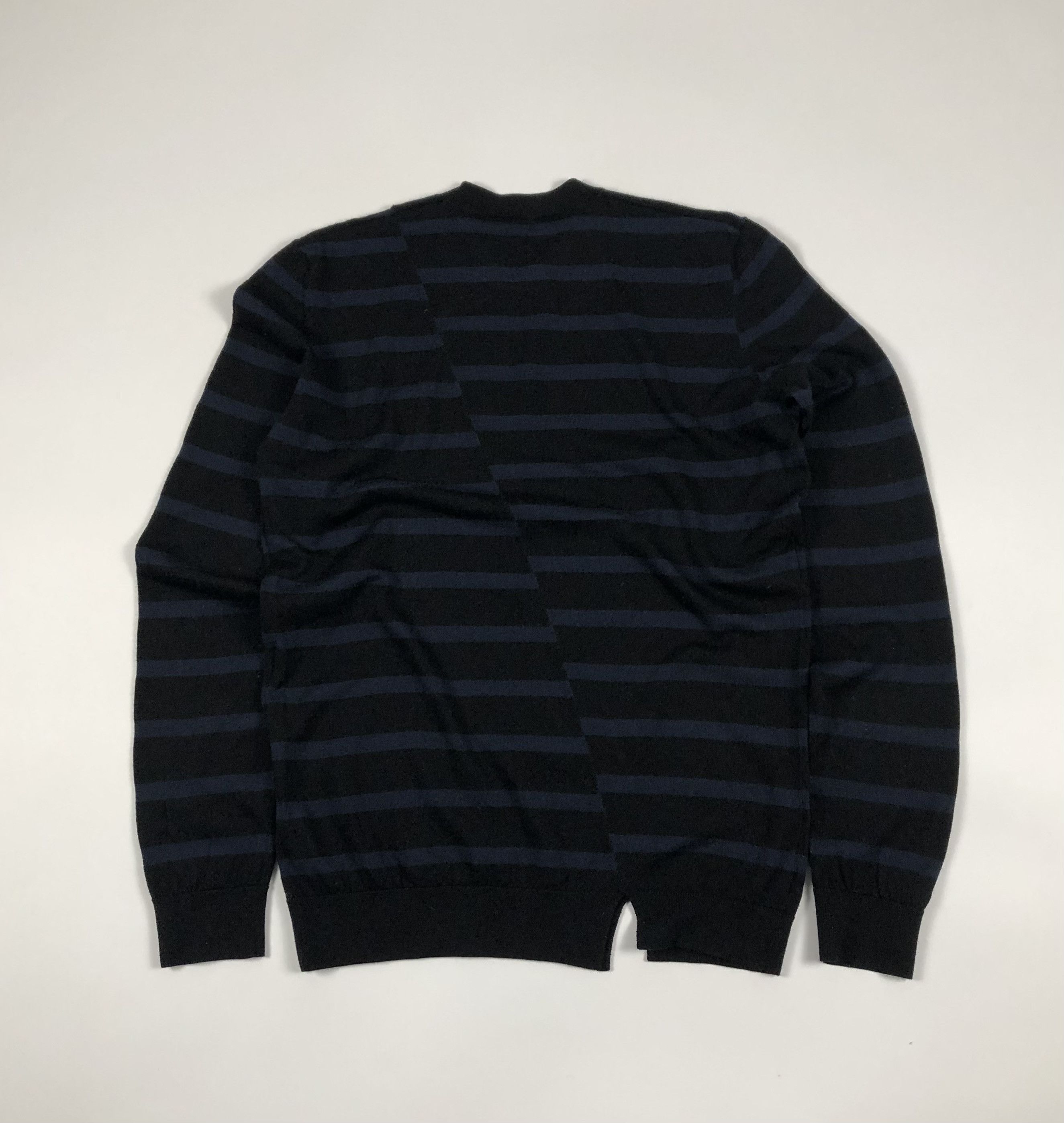 Alexander McQueen Alexander McQueen Striped Swalow Sweater Size L / US 10 / IT 46 - 6 Thumbnail