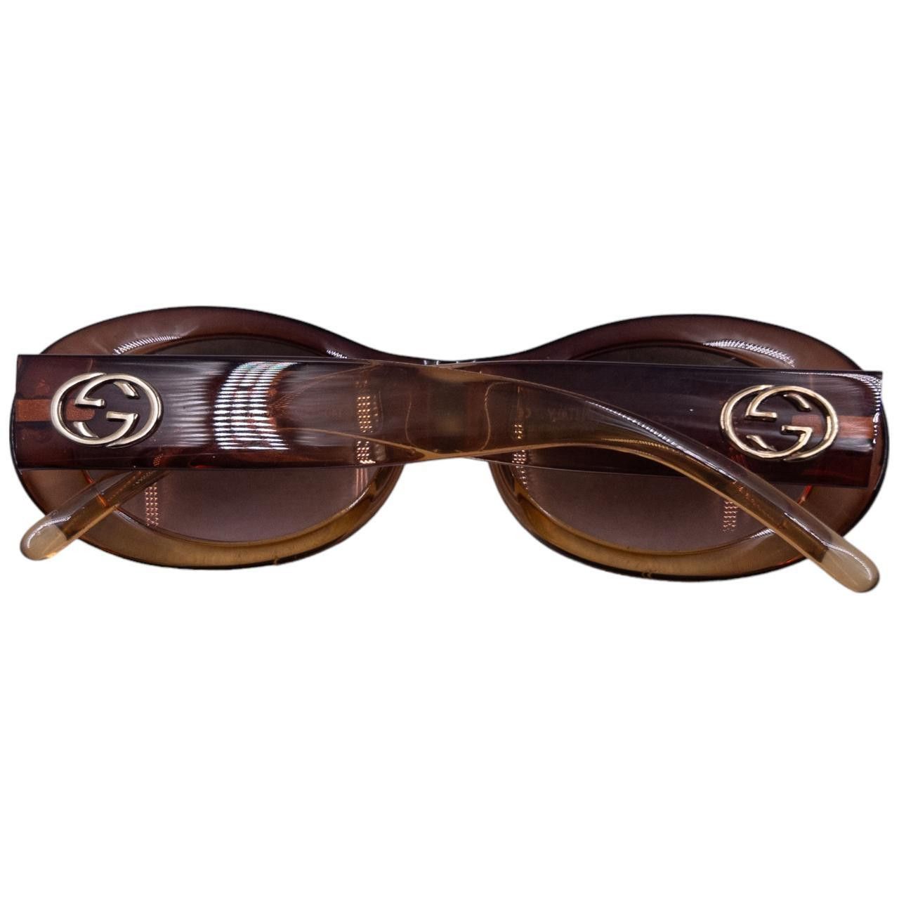 Gucci Vintage Gucci Transparent Sunglasses Size ONE SIZE - 2 Thumbnail