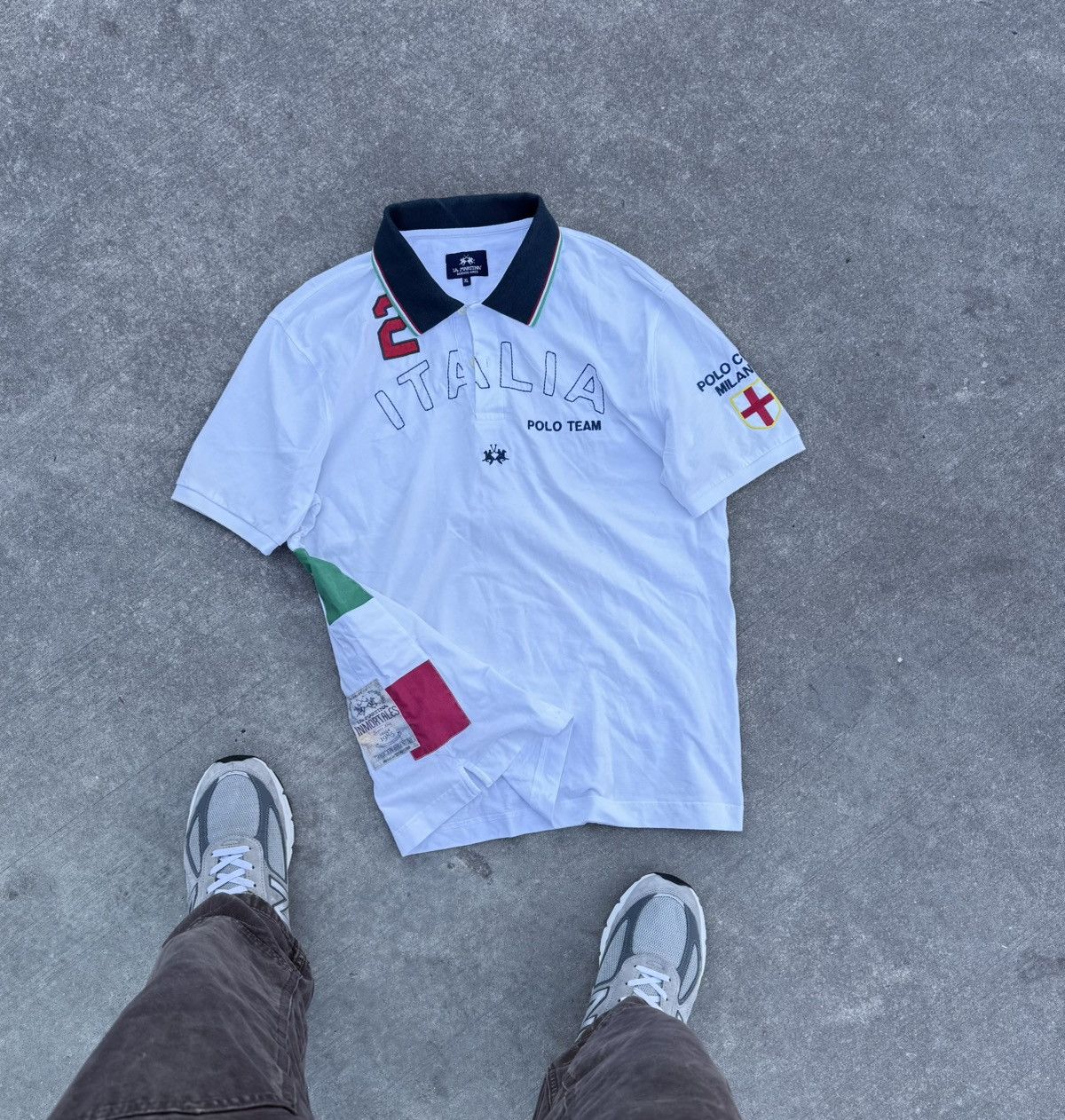 Other Vintage La Martina Luxury Rare streetwear hype polo shirt Size US XL / EU 56 / 4 - 12 Thumbnail