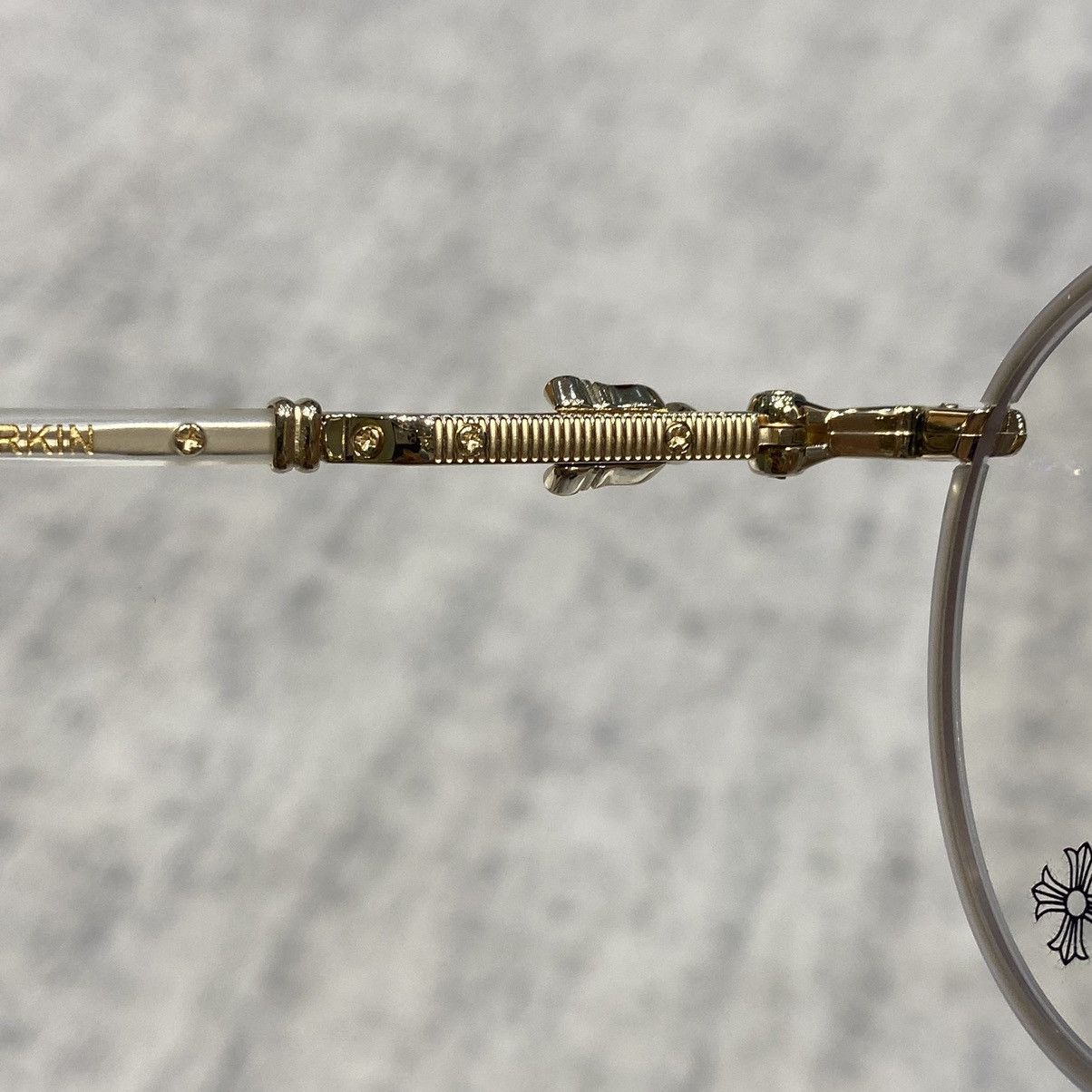 Chrome Hearts CHROME HEARTS FIRKIN Matte Crystal/Gold Plated Size ONE SIZE - 11 Thumbnail