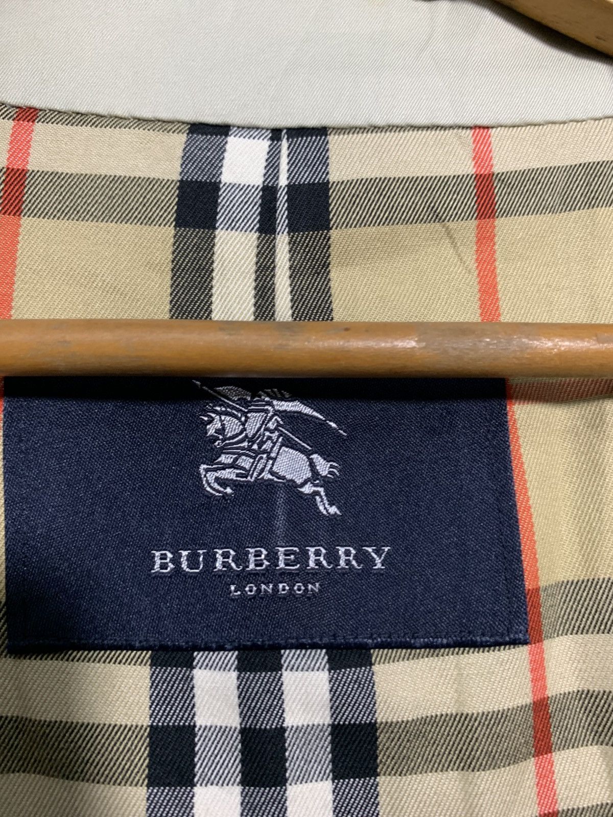 Burberry Prorsum 🔥VTG BURBERRYS NOVACHECK OVERCOATS CREAM WHITE Size US L / EU 52-54 / 3 - 9 Thumbnail