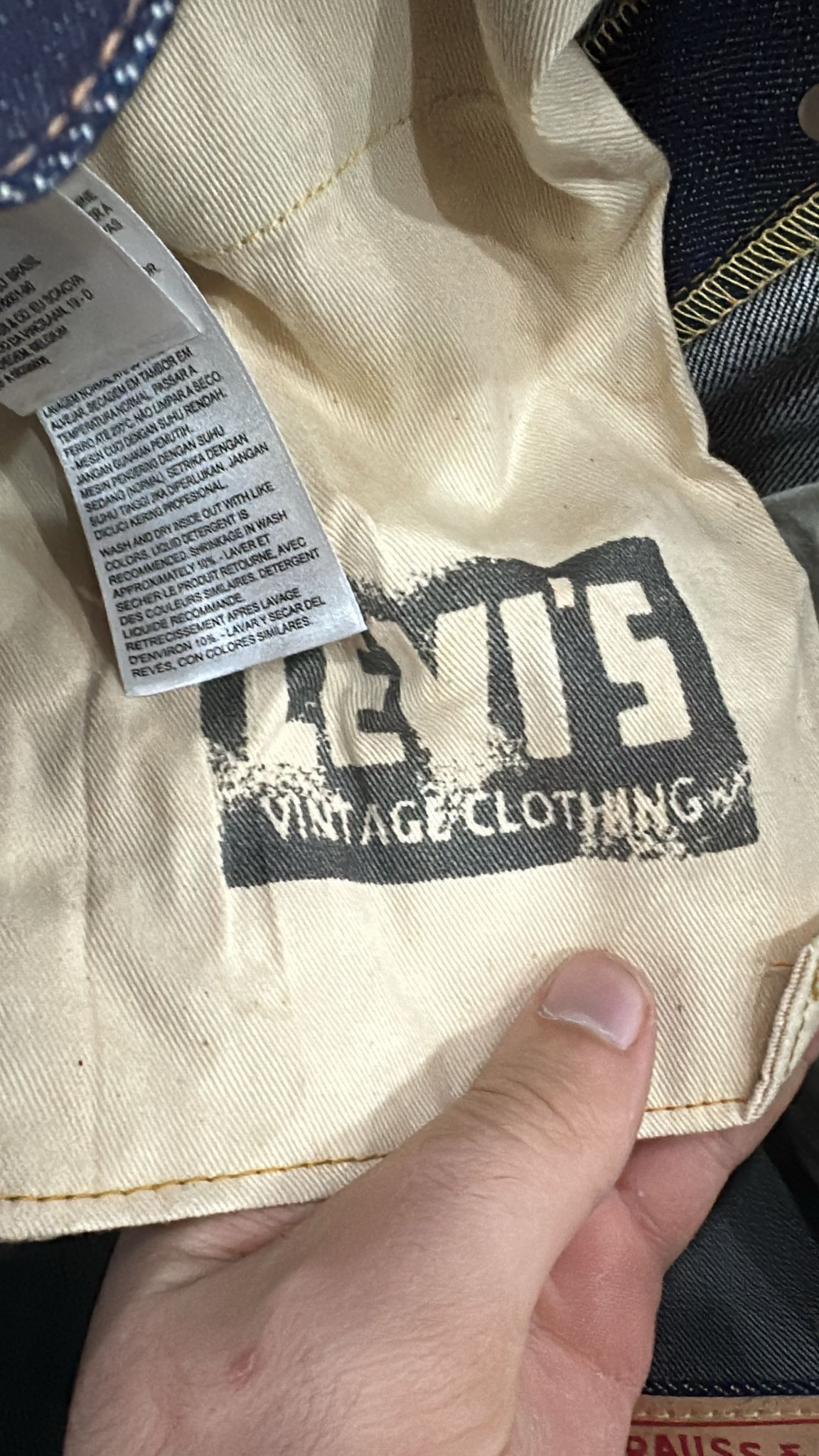 Levi's Vintage Clothing LVC Levi's Vintage Clothing 1966 501XX BigE Selvedge Jeans Size US 30 / EU 46 - 9 Thumbnail