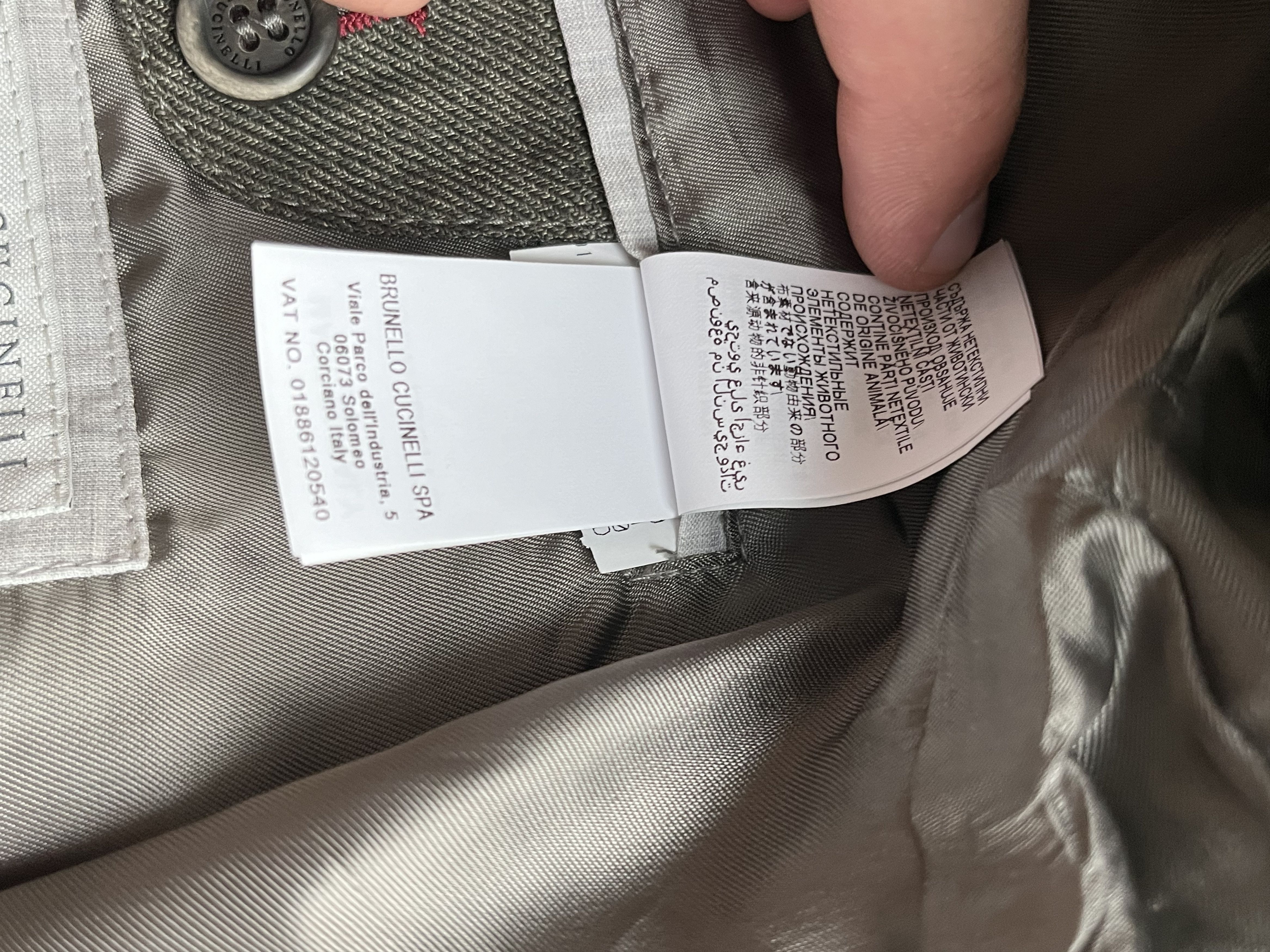 Brunello Cucinelli BRUNELLO CUCINELLI Olive Green Linen Safari Field Jacket Size US M / EU 48-50 / 2 - 13 Thumbnail