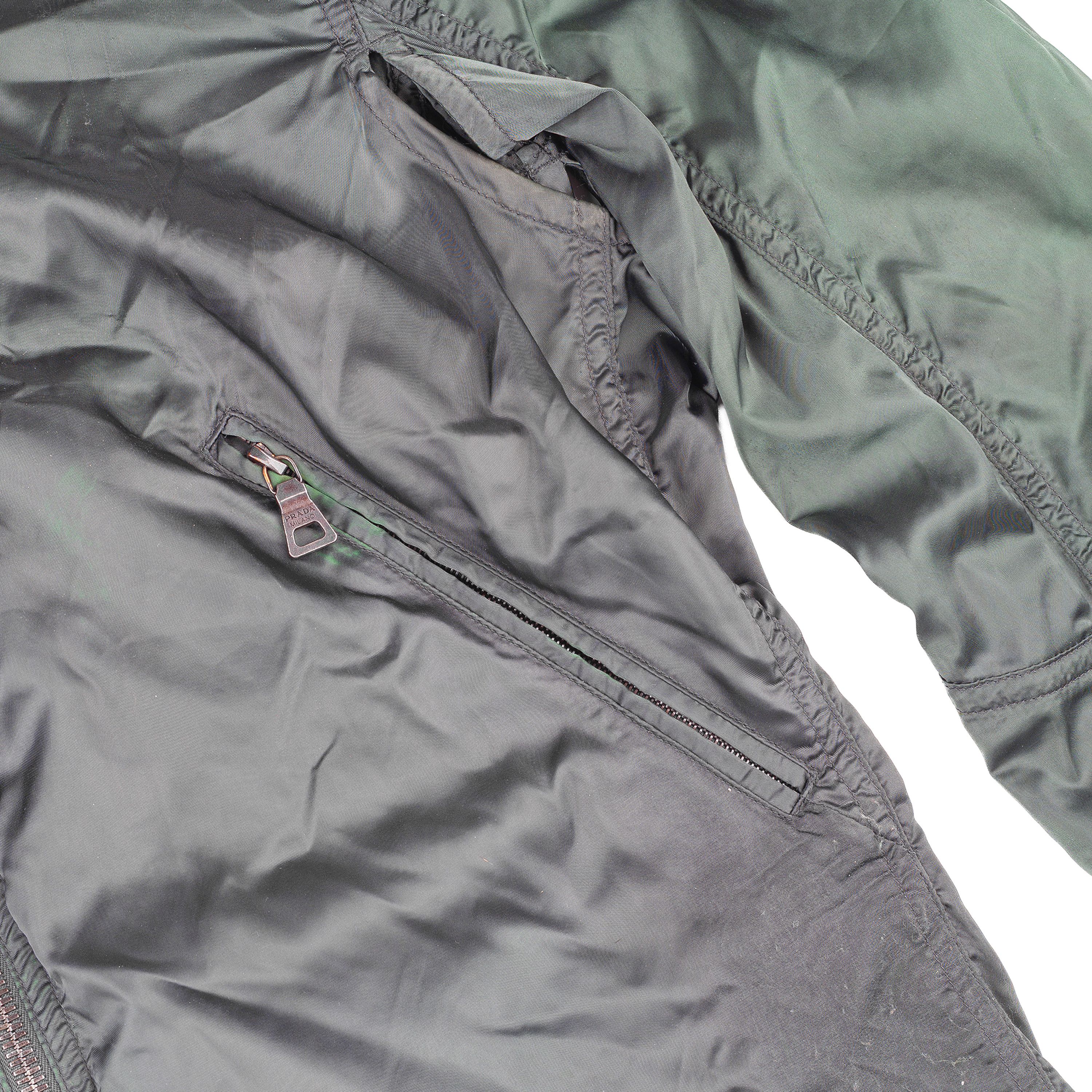 Prada Prada Sport Vintage Windbreaker Jacket with Lace-Up Sleeves Size M / US 6-8 / IT 42-44 - 11 Thumbnail
