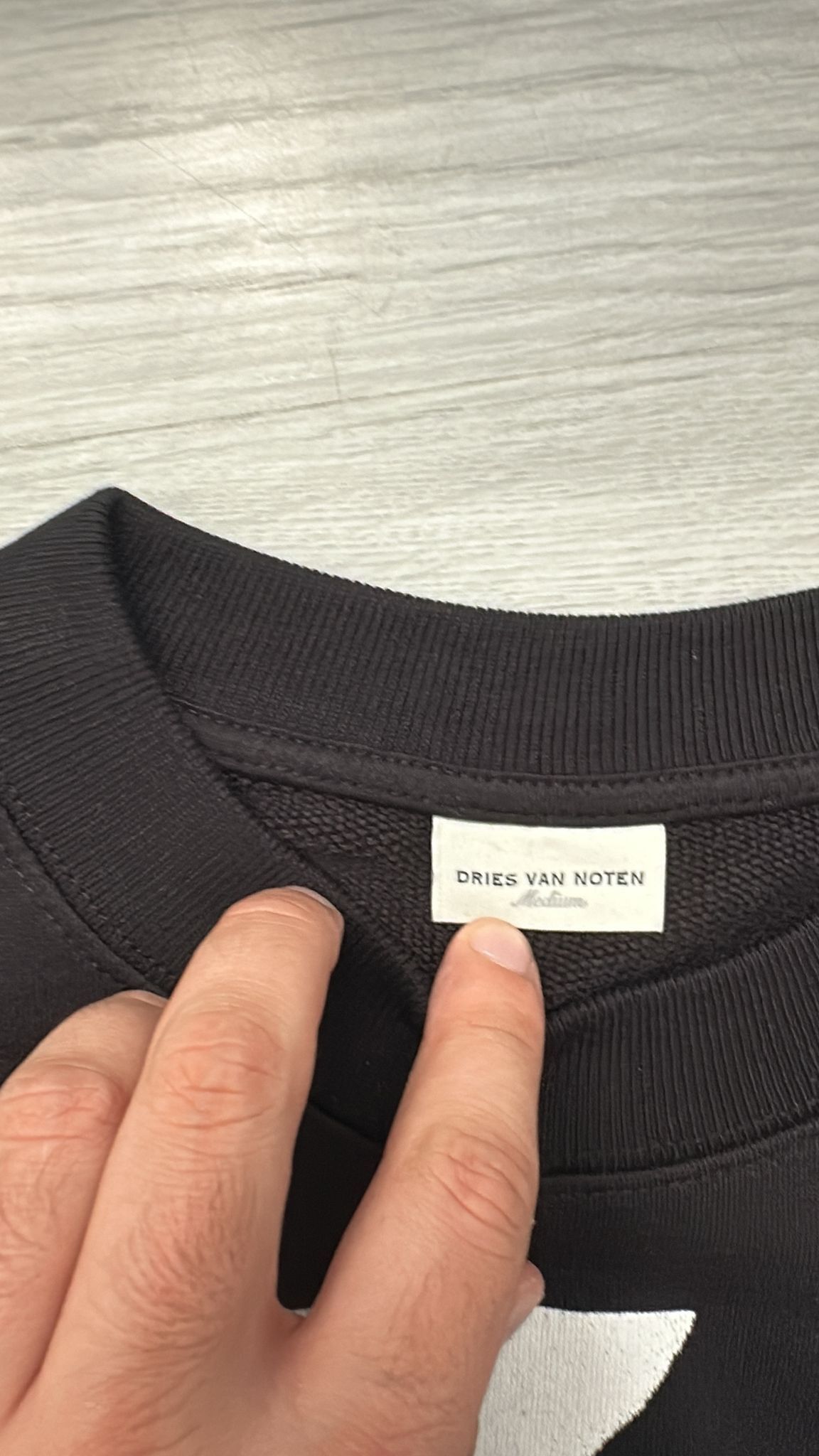 Dries Van Noten Dries Van Noten Screen Printed Sweatshirt Medium Size US M / EU 48-50 / 2 - 8 Thumbnail