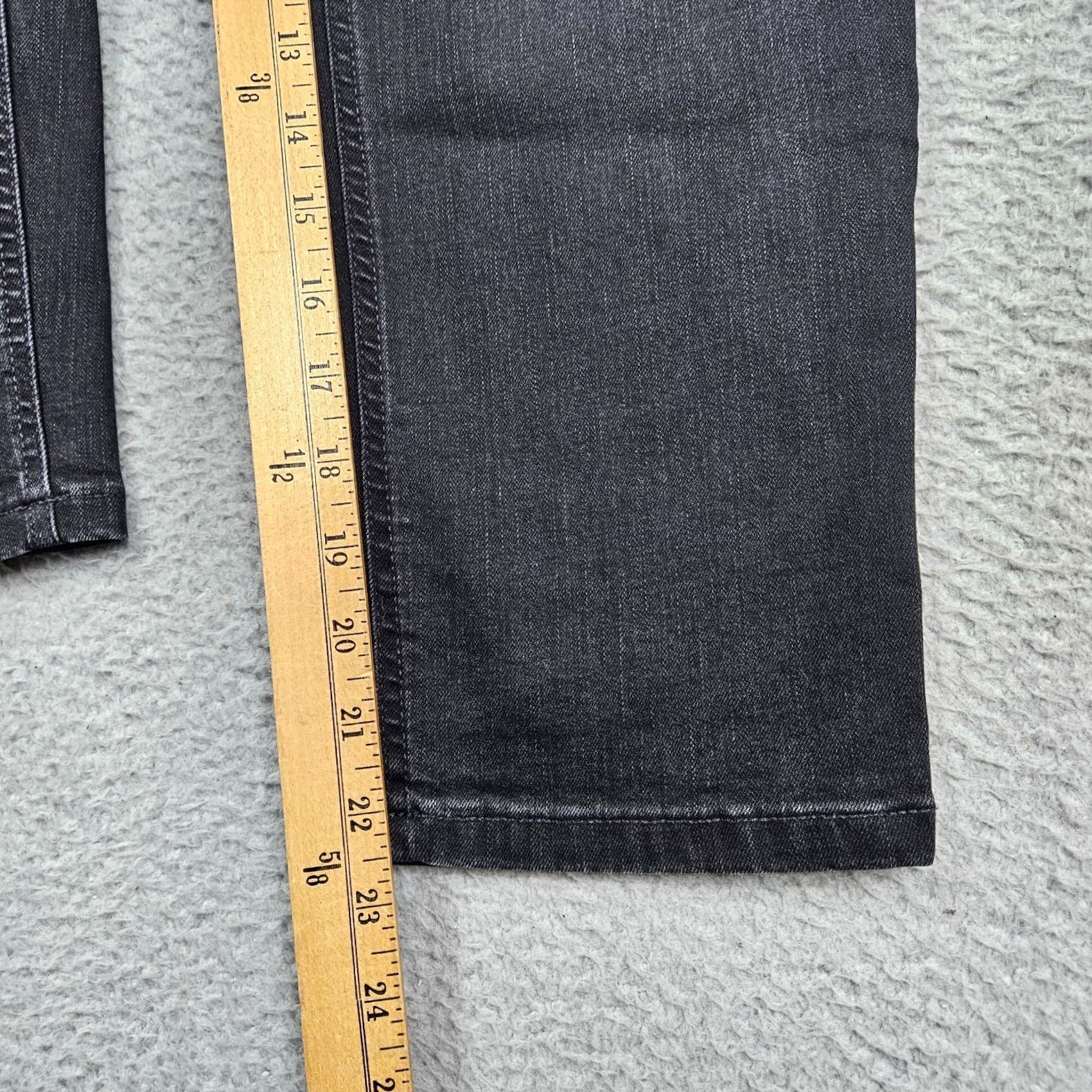 J. Jill J.Jill Denim Dark Wash High Rise Cropped Jean Size 6 Women Jeans Crop Mid Rise Blue Cotton Modal Polyester Pants 5-Pocket Size 28" / US 6 / IT 42 - 5 Thumbnail
