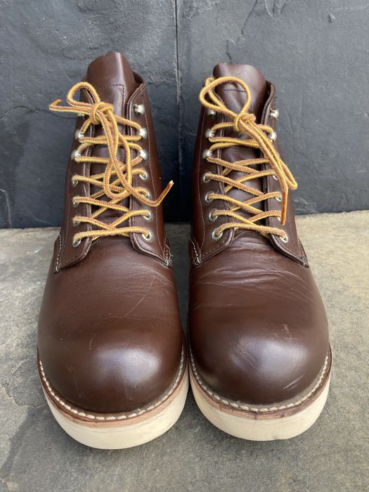 Red Wing Red wing 8134 6 inch Classic Plain Toe Chrome Chocolate