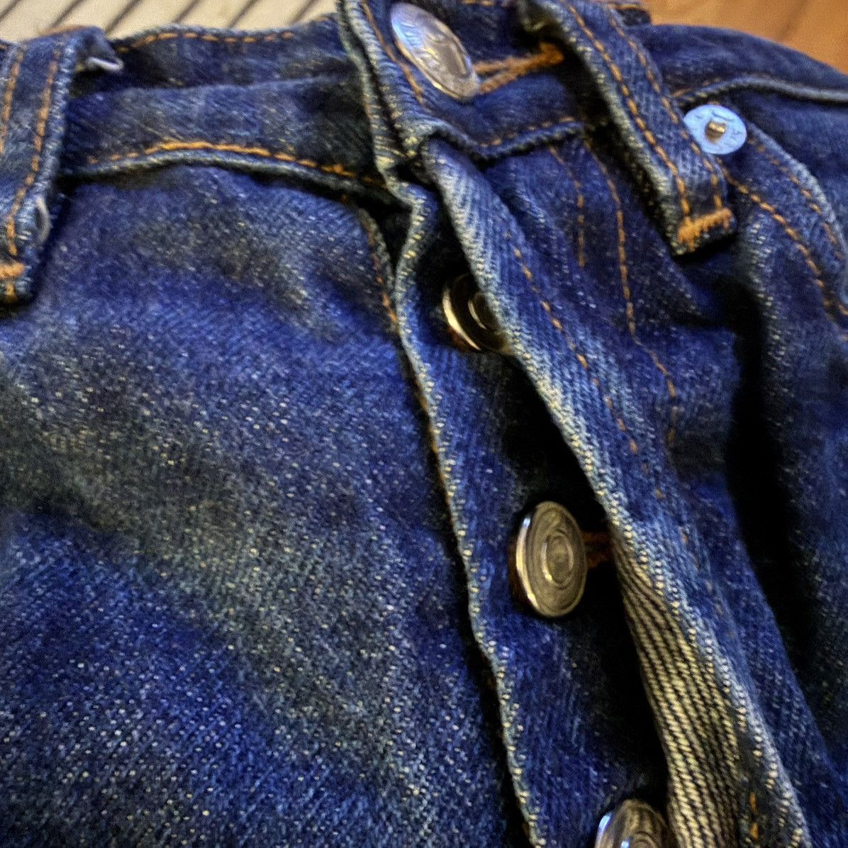 A.P.C. A.P.C. Petit Standard Jean Distressed Japanese Selvedge Size US 27 - 7 Thumbnail