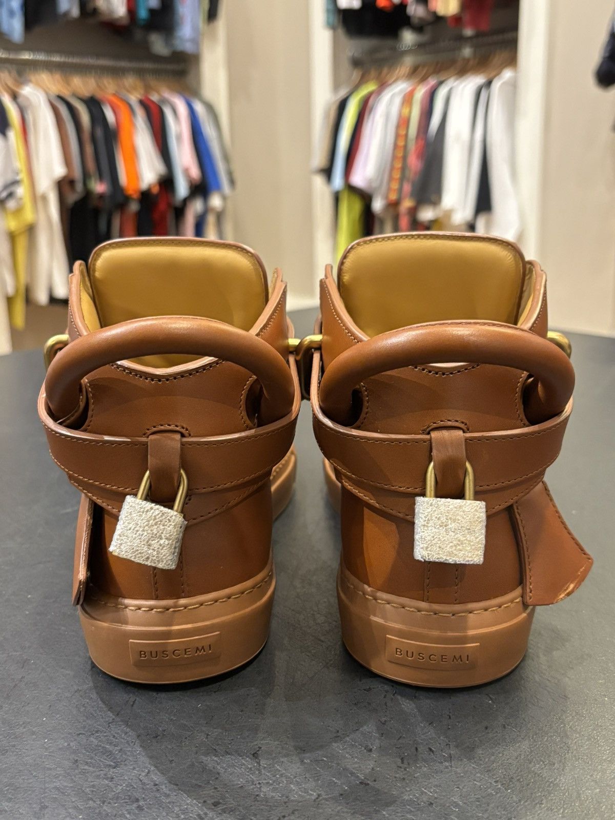 Buscemi Buscemi High Top Lock Sneakers Size US 8 / EU 41 - 5 Thumbnail