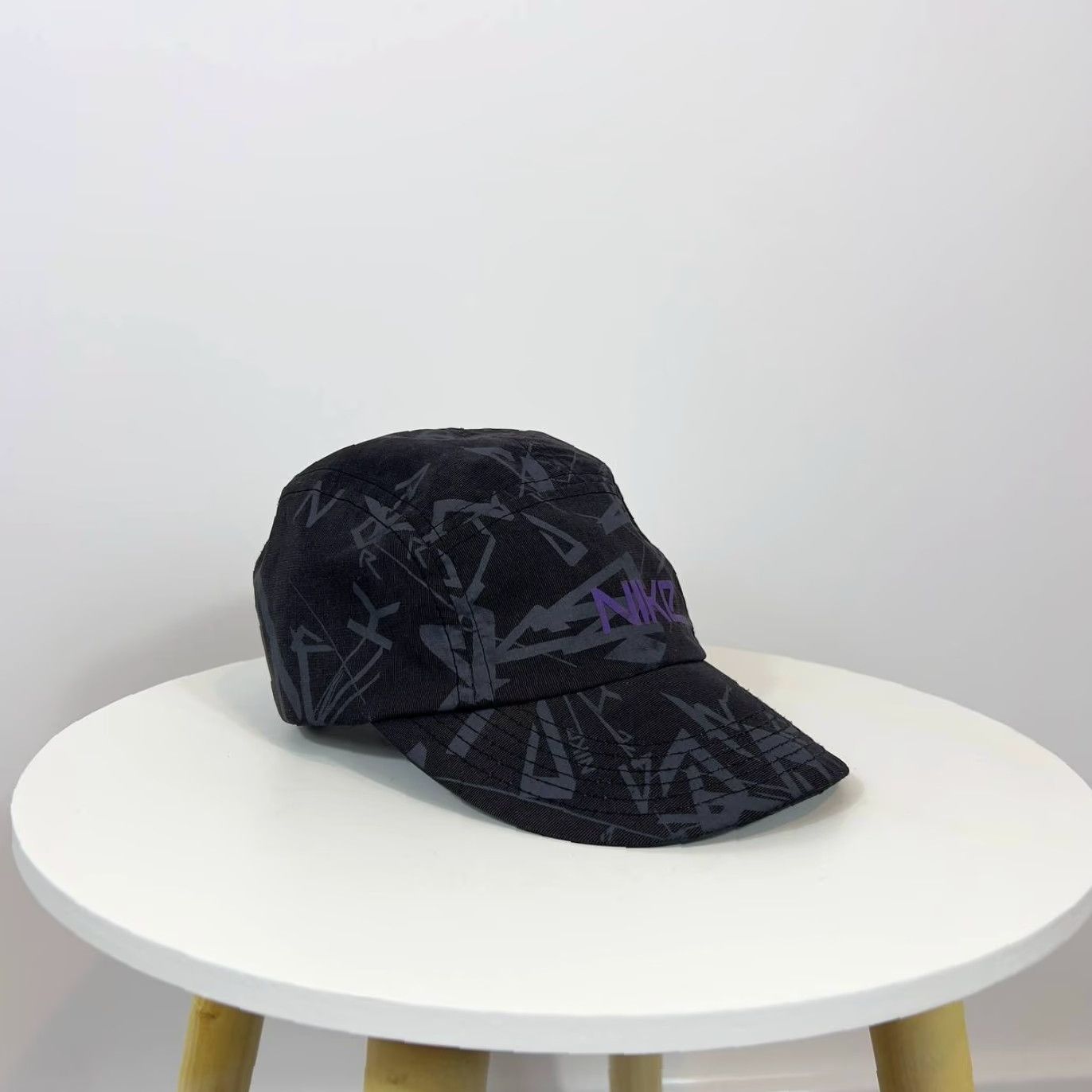 Nike Nike Vintage Cap 5 Panel Size S/M Men's Black Cap, Adjustable, Solid Pattern, Nike, Men, One Size, Casual, Summer, Spring, Fall Size ONE SIZE - 2 Thumbnail