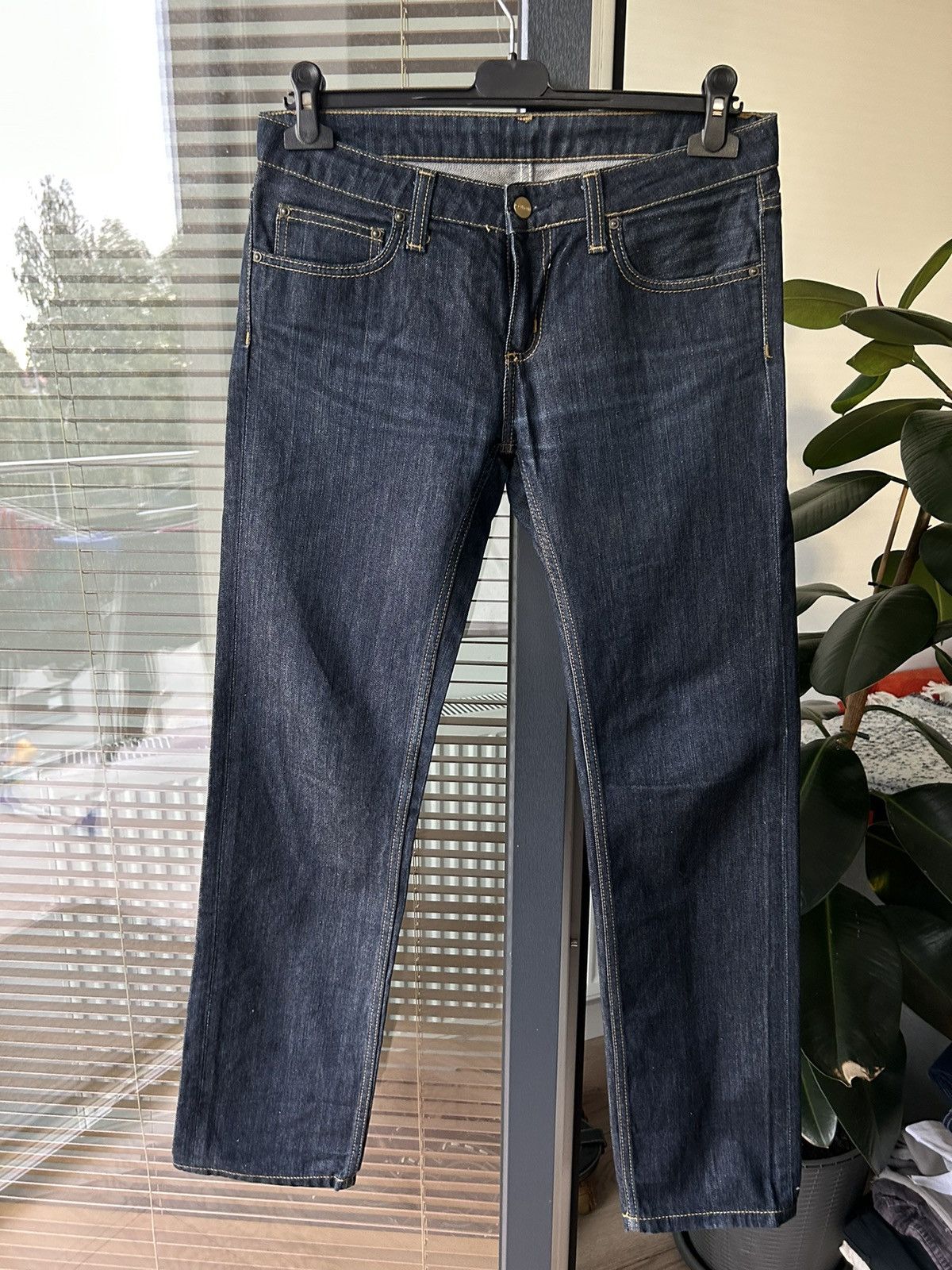 Carhartt × Carhartt Wip Carhartt slim pant leather vintage Size US 28 / EU 44 - 6 Thumbnail