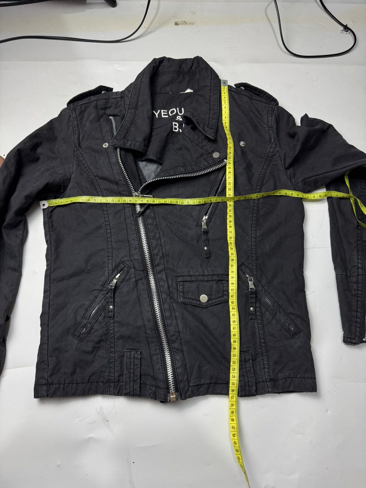 Beauty Beast × If Six Was Nine × Japanese Brand Japanese Asymmetrical Jacket bondage punk style Size US M / EU 48-50 / 2 - 6 Thumbnail