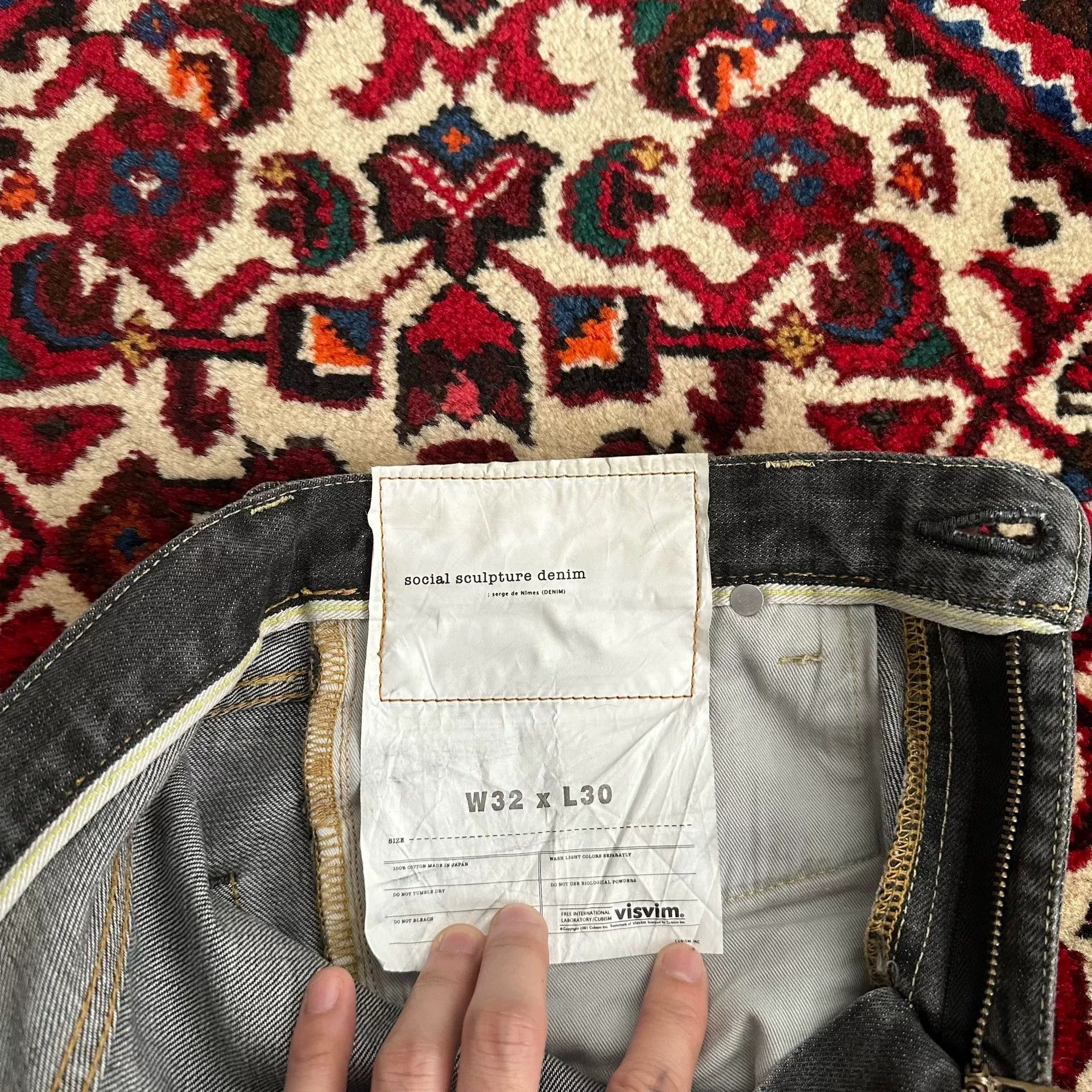Visvim visvim 14aw 04d5 Black Jeans Size US 32 / EU 48 - 8 Thumbnail