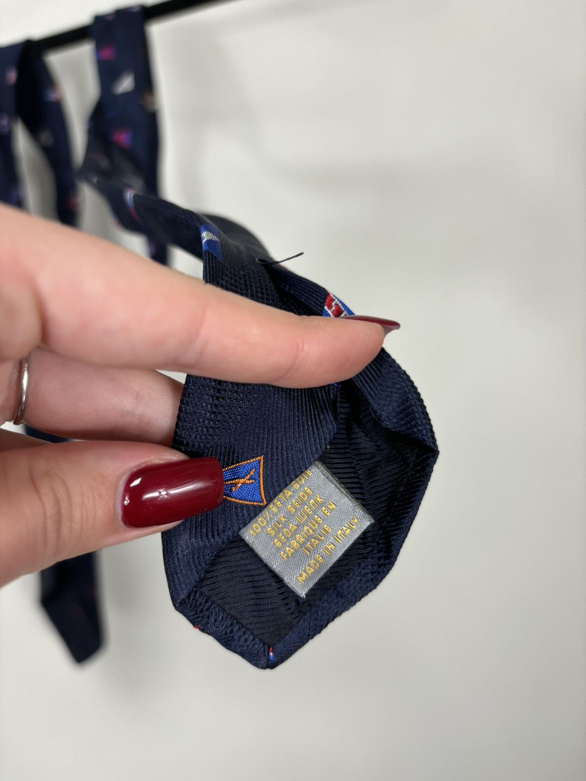 Louis Vuitton Louis Vuitton Cup 2000 Yacht Clubs Flags Luxury Silk Tie Size ONE SIZE - 8 Thumbnail