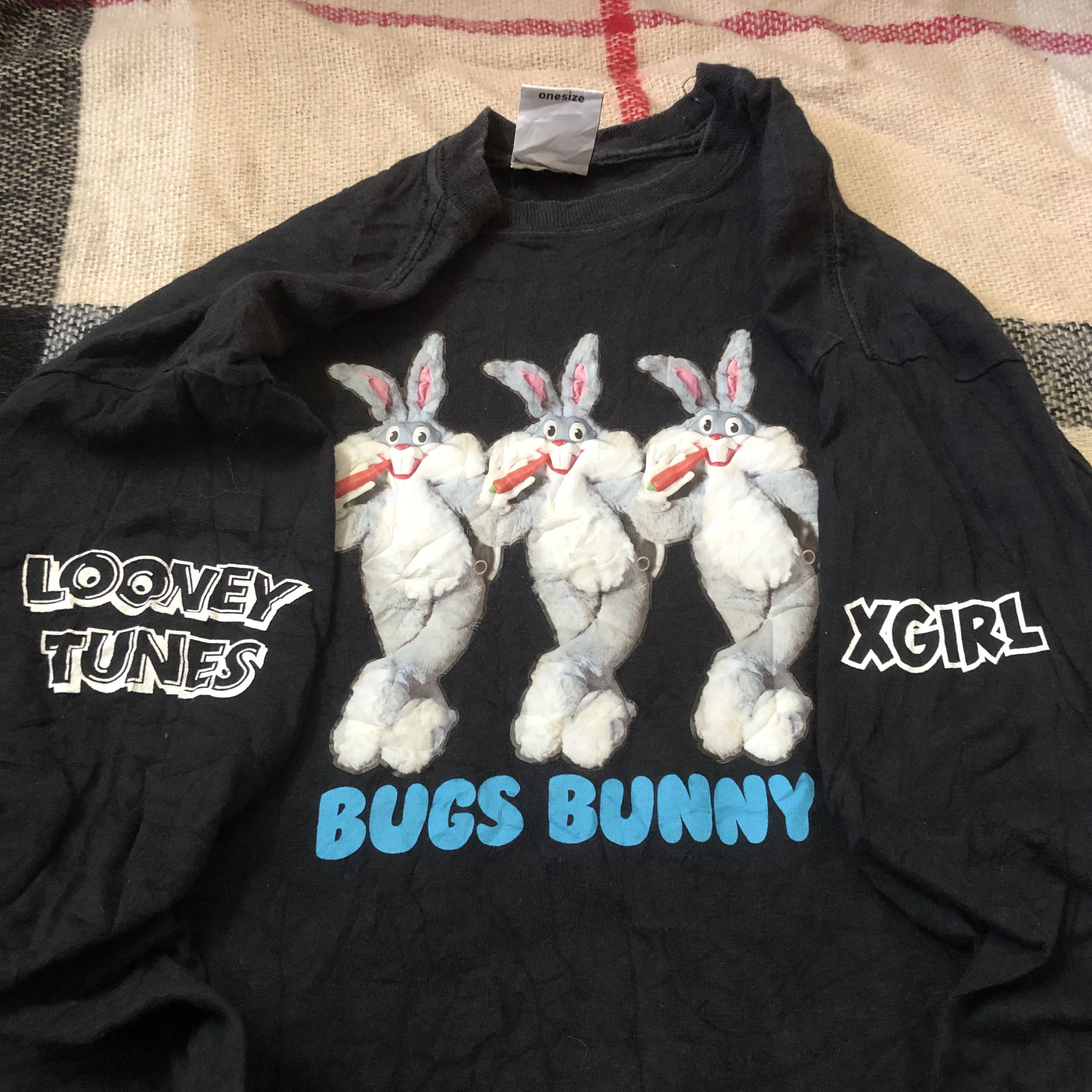 Other Vintage 90s X-Girl Bugs Bunny Looney Tunes Japan shirt M Size US M / EU 48-50 / 2 - 4 Thumbnail