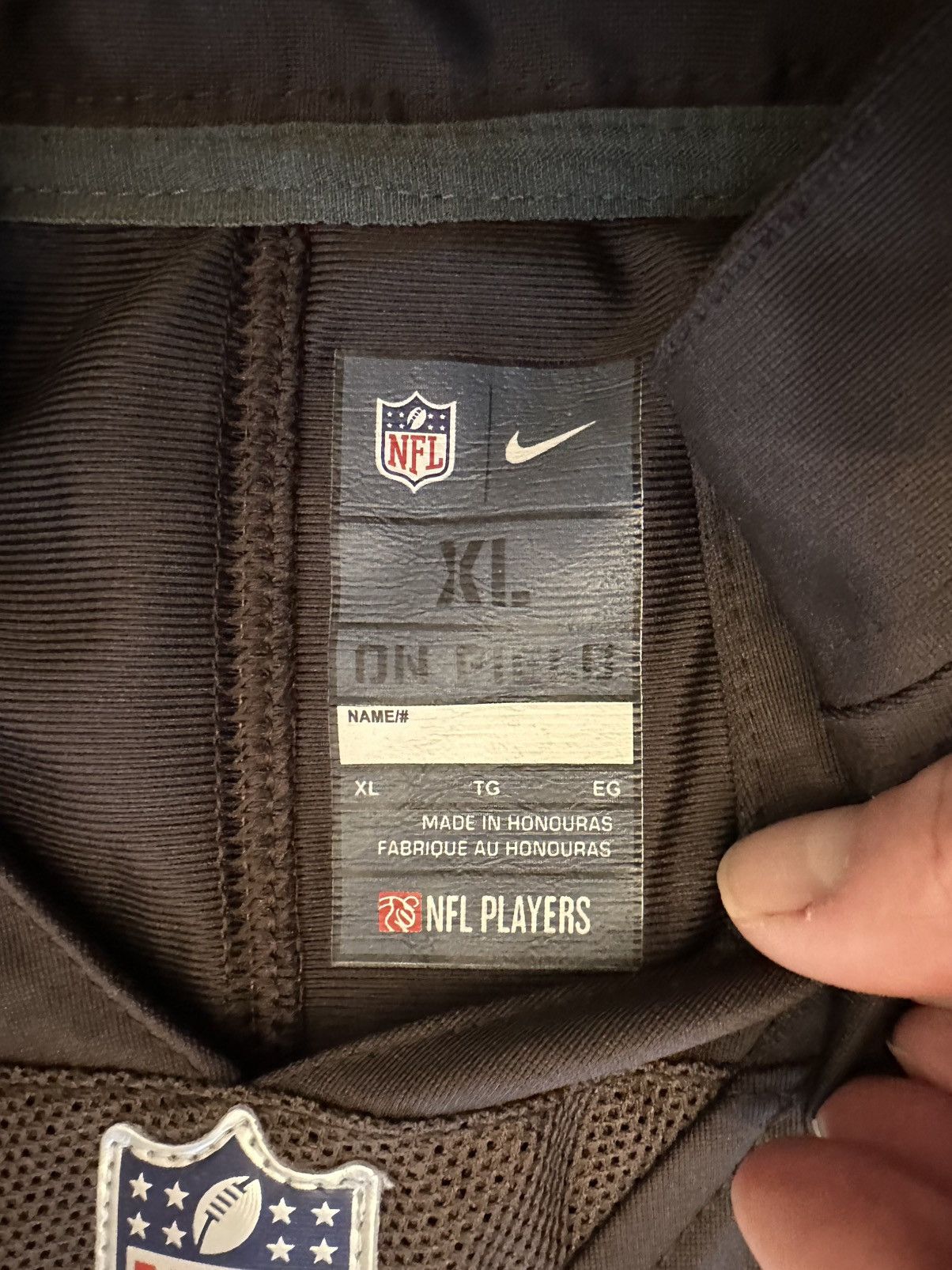 Nike Nike Clev. Browns Odell Beckham Jr Stitched Vapor Jersey XL Size US XL / EU 56 / 4 - 4 Thumbnail