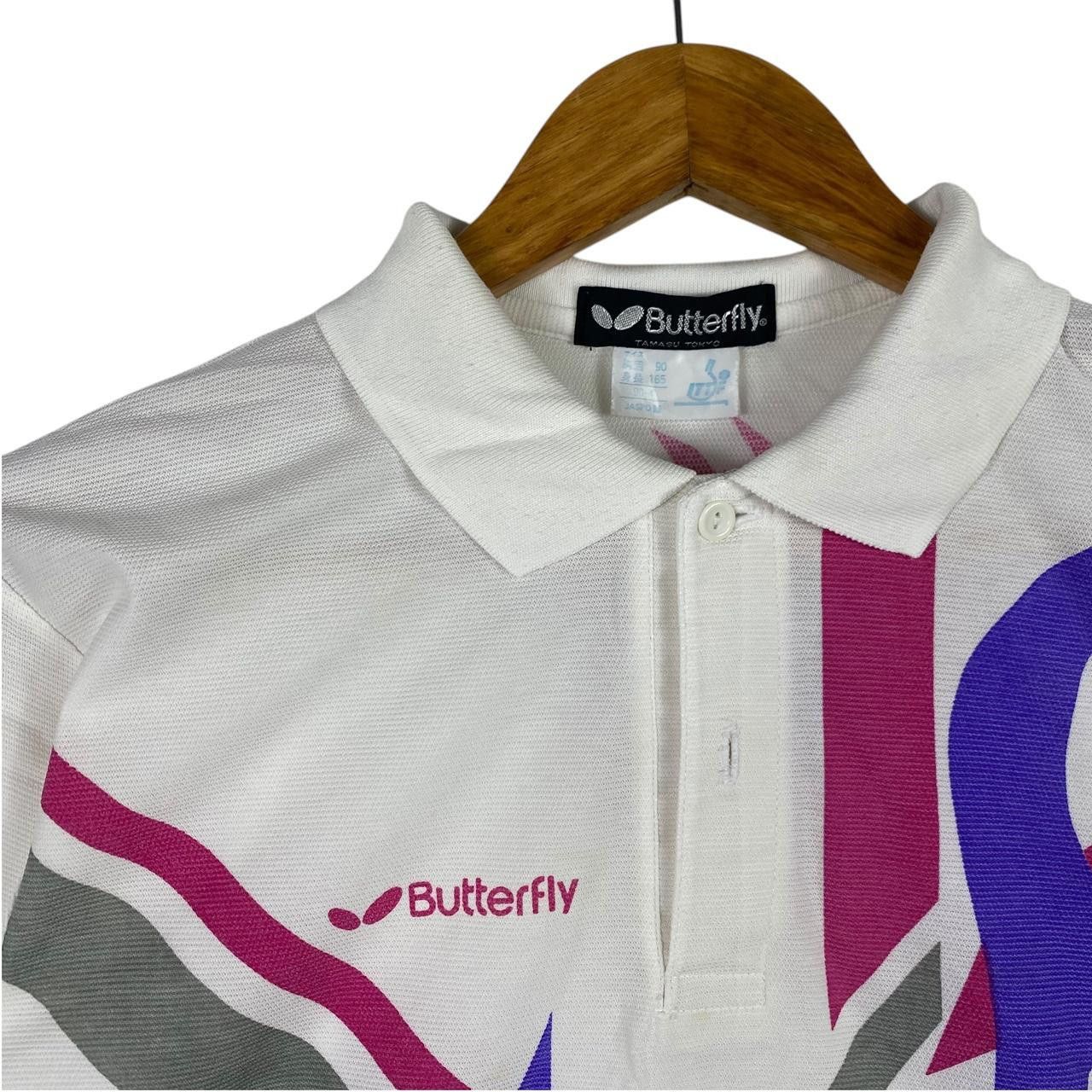 Japanese Brand Vintage BUTTERFLY TAMASU TOKYO Japan Table Tennis Tee Shirt Size US M / EU 48-50 / 2 - 3 Thumbnail
