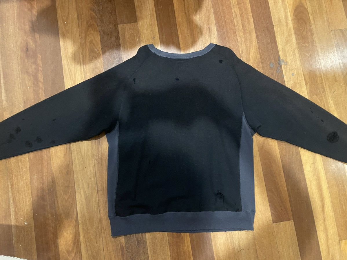 Needles Needles 2-tone grey distressed crewneck Size US M / EU 48-50 / 2 - 3 Thumbnail