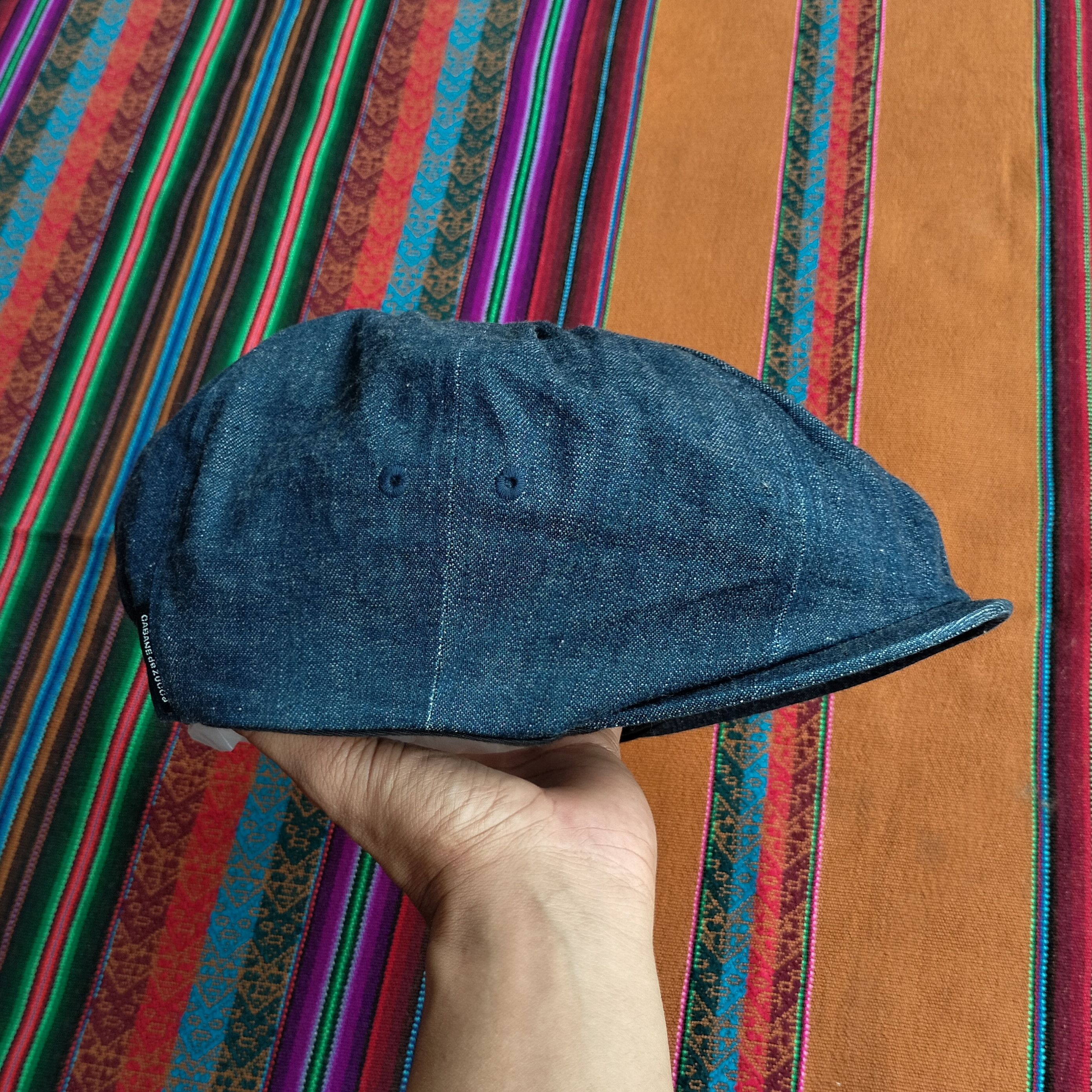 CABANE de ZUCCa SS10 Cabane de zucca denim flat cap japanese brand Size ONE SIZE - 1 Thumbnail