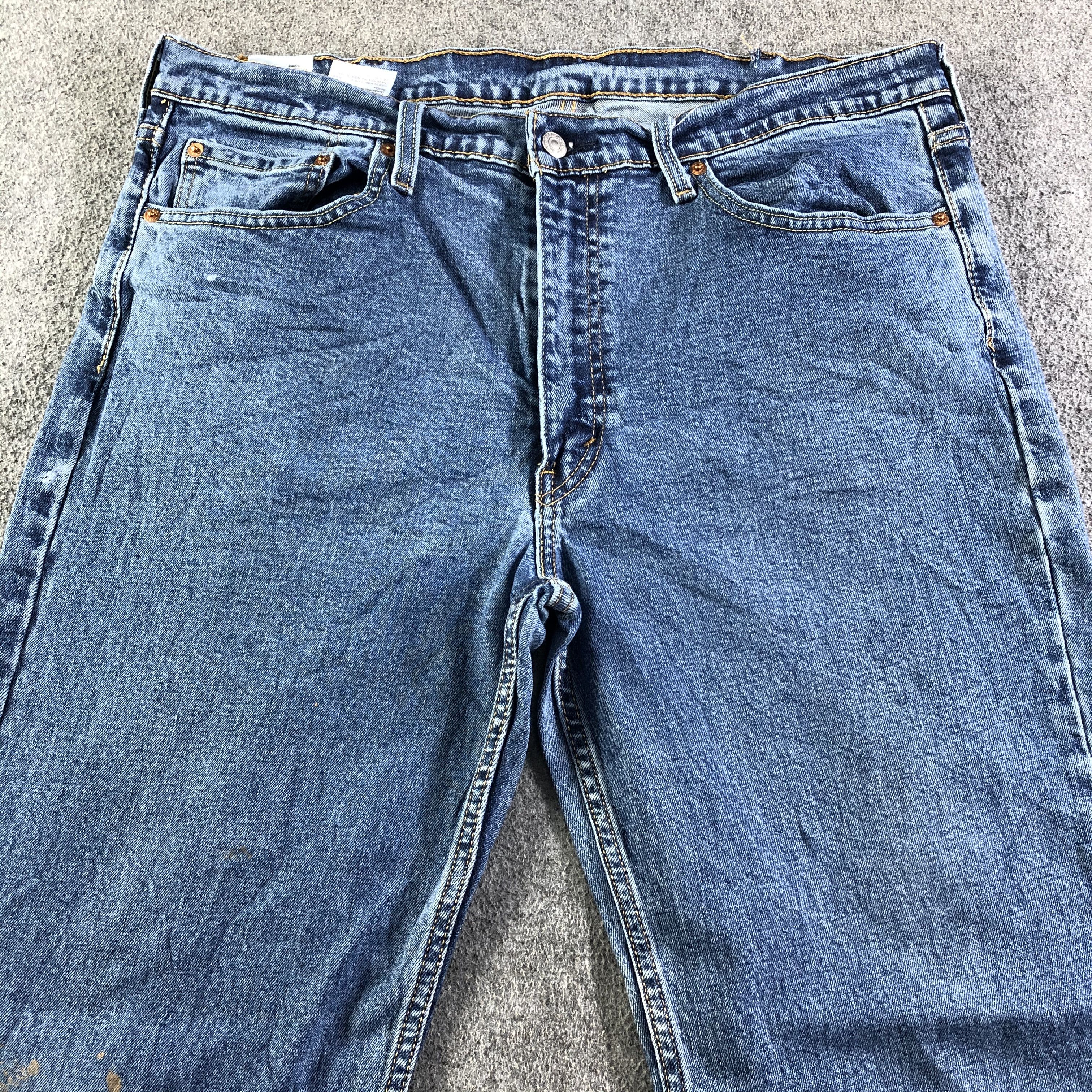 Levi's Vintage Blue Wash Levis 514 Jeans-J4251 Size US 38 / EU 54 - 3 Thumbnail