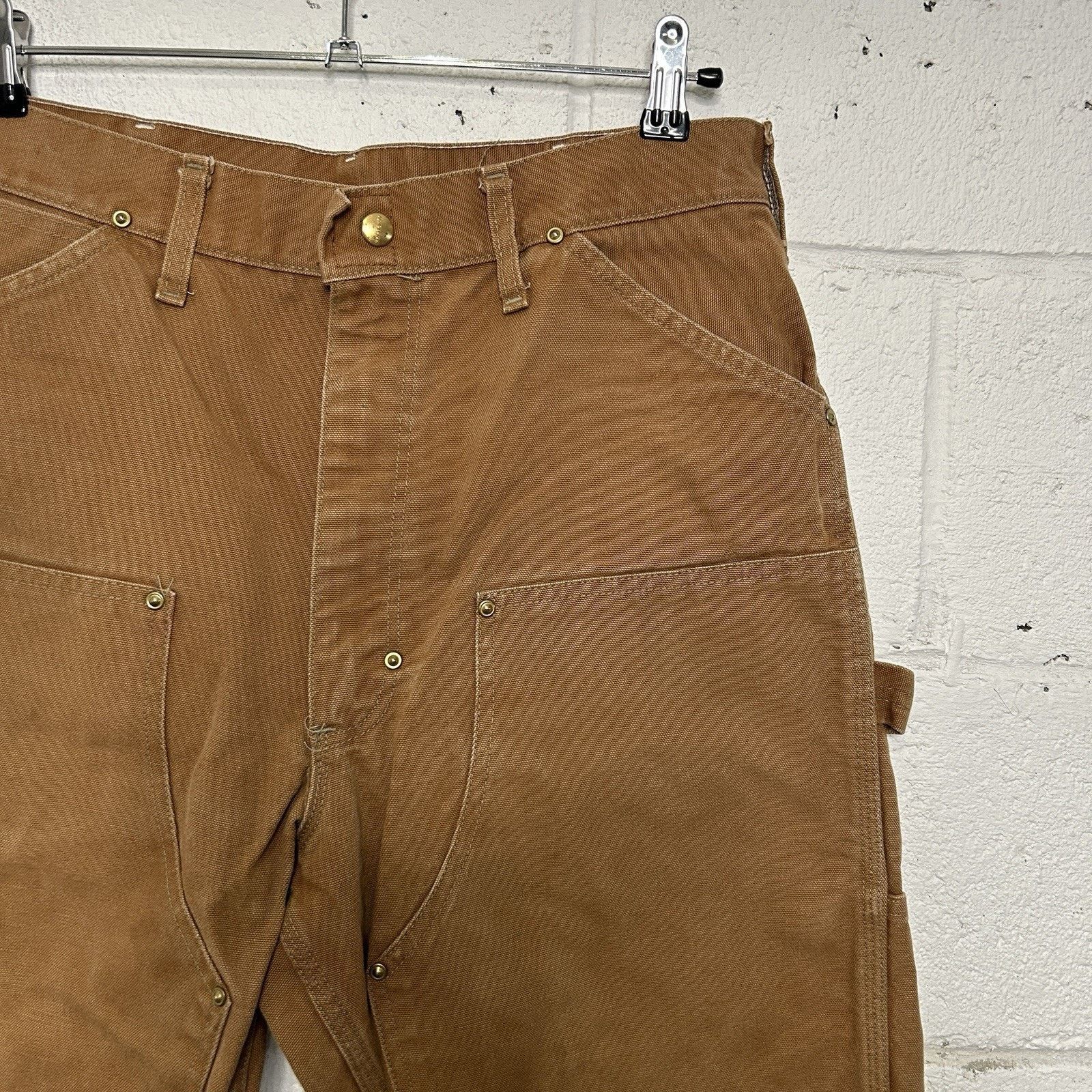 Carhartt Vintage Carhartt DoubleKnee Logger Pants “Brown” 62W Size US 32 / EU 48 - 4 Thumbnail