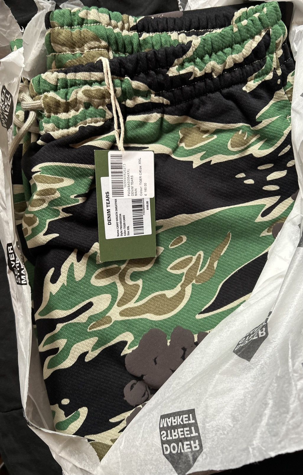 Denim Tears Sweatypants Green Camo
