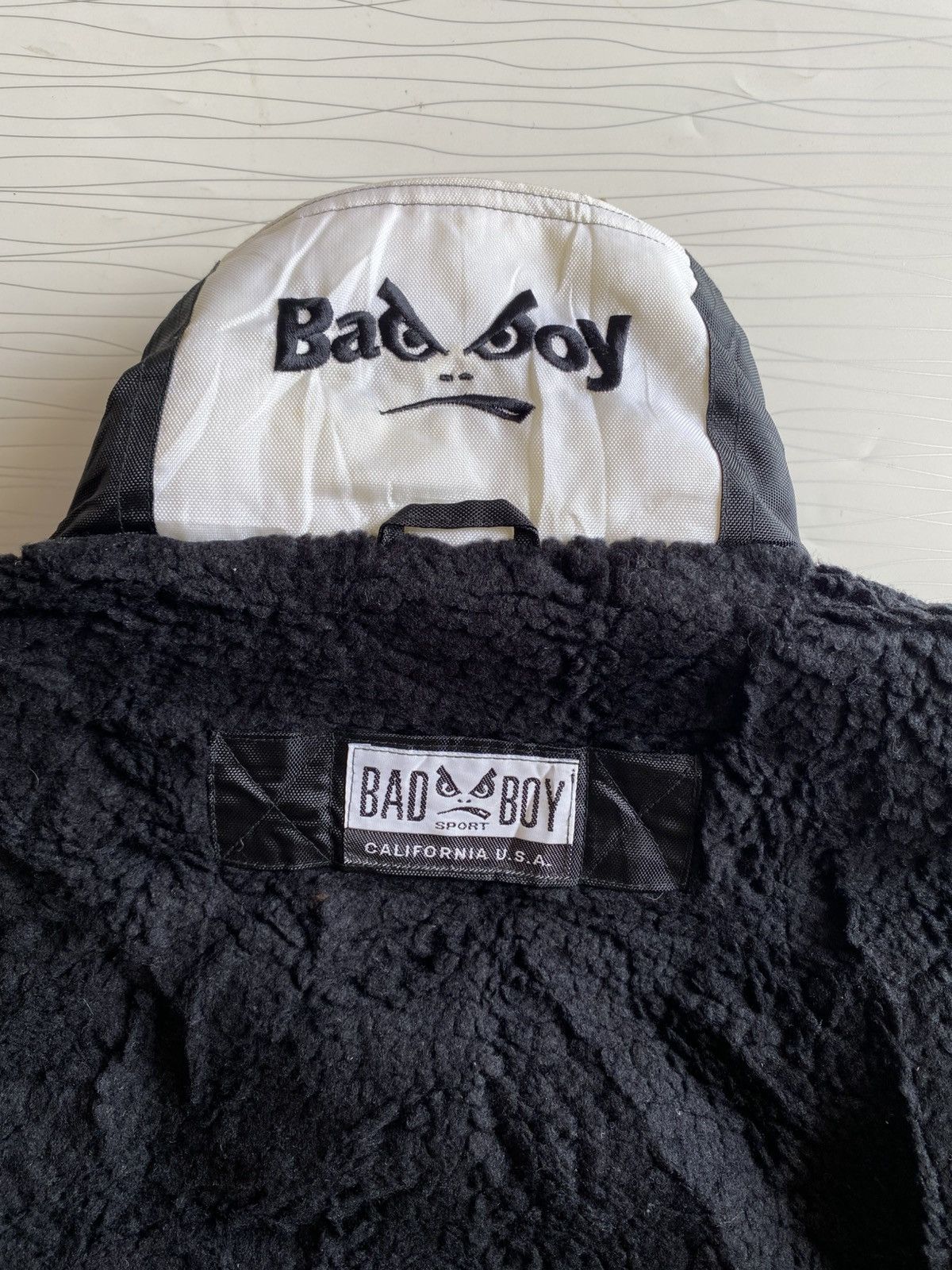 Vintage VINTAGE BADBOY FLEECE REVERSIBLE JACKET Size US L / EU 52-54 / 3 - 12 Thumbnail