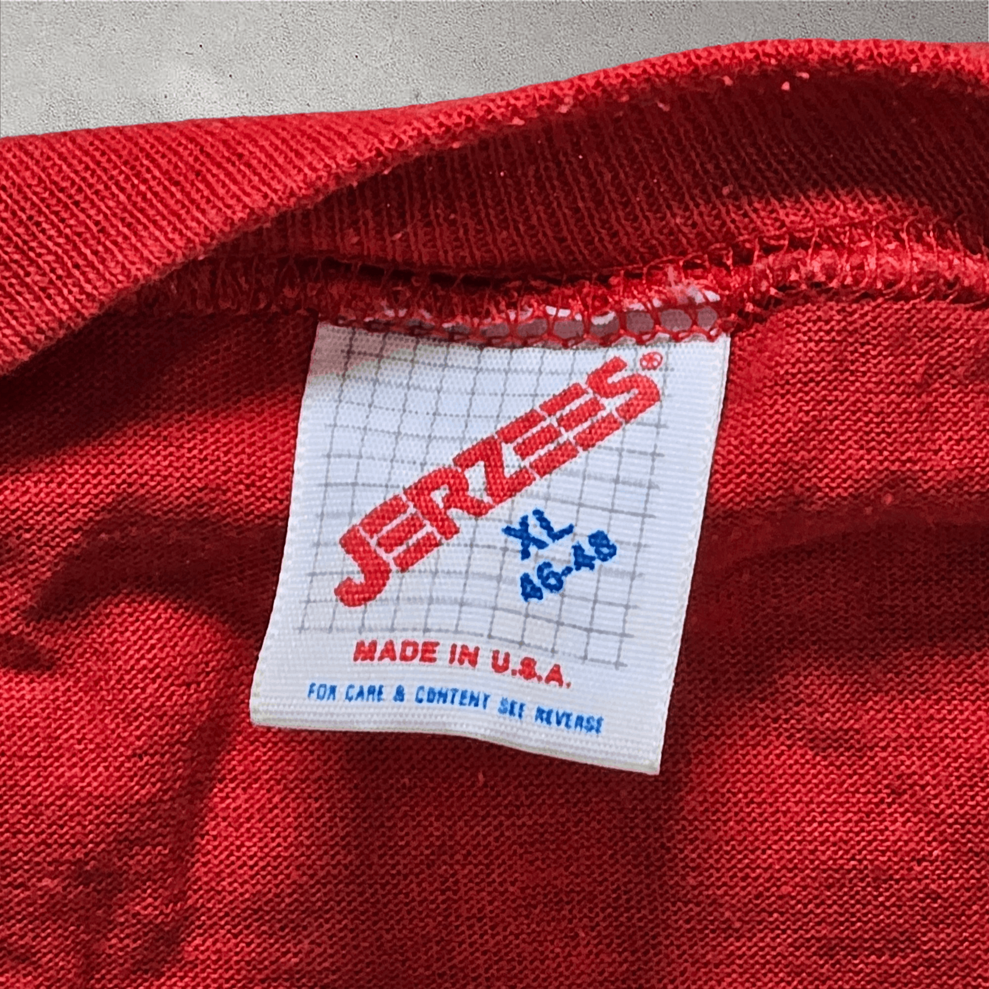 Jerzees Manhattan New York Singlestitch Tee Size US XL / EU 56 / 4 - 5 Thumbnail