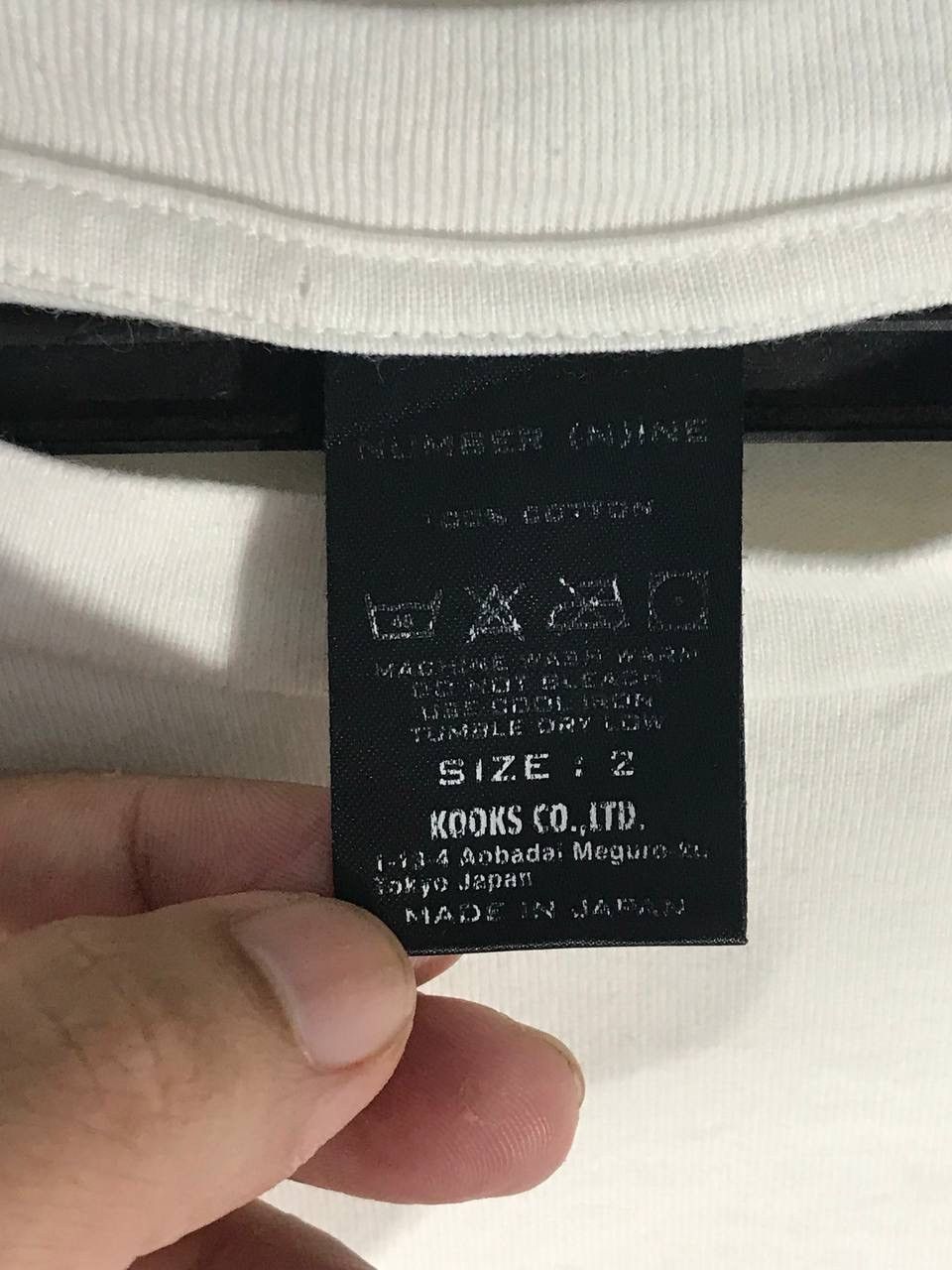 Japanese Brand × Number (N)ine punk skirt design tshirt Size US M / EU 48-50 / 2 - 6 Thumbnail