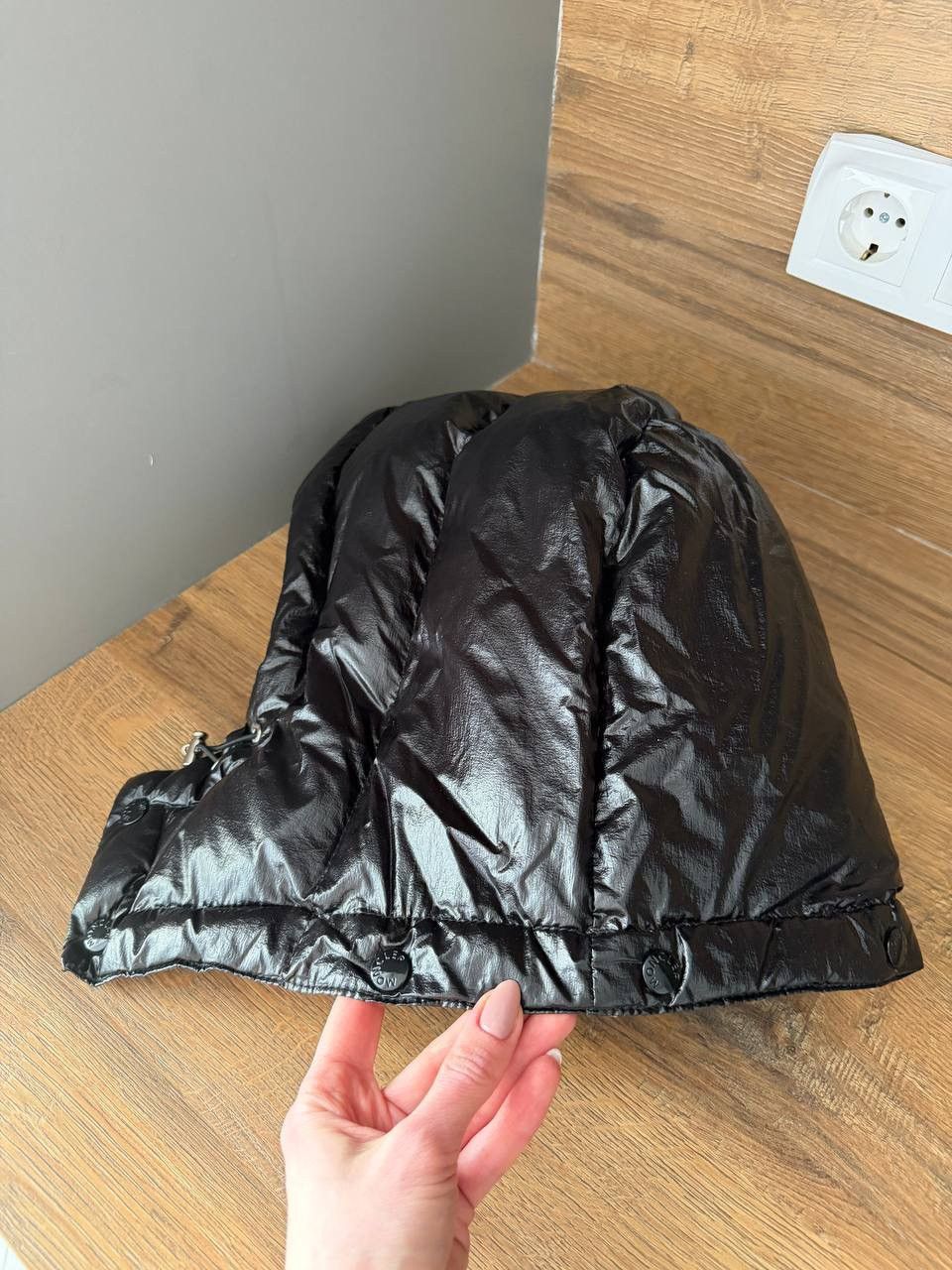 Moncler Moncler Hood For Jacket Luxury Hats Black Size ONE SIZE - 7 Thumbnail