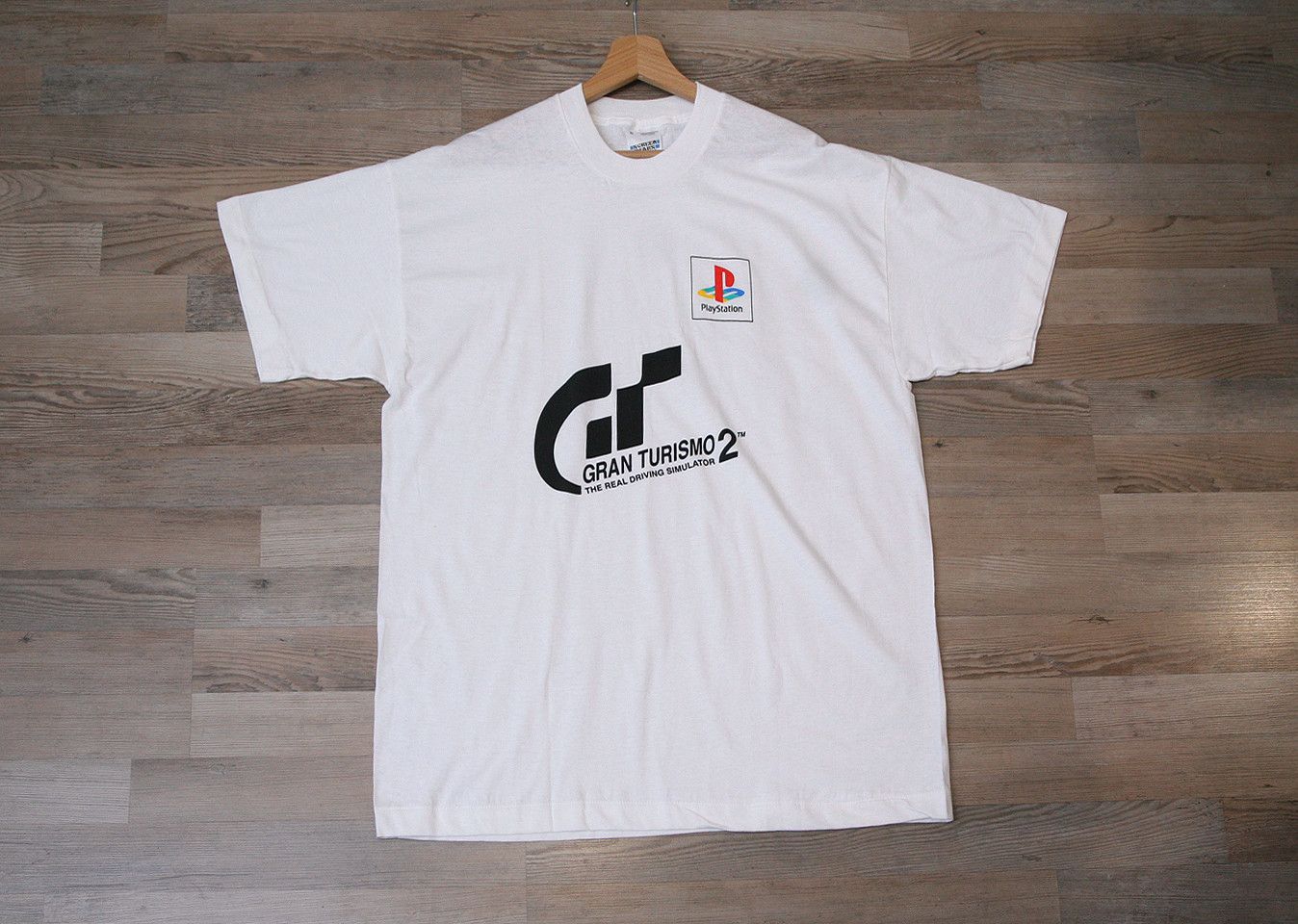Playstation Vintage Playstation Gran Turismo Single Stitch Promo T Shirt Size US XL / EU 56 / 4 - 4 Thumbnail
