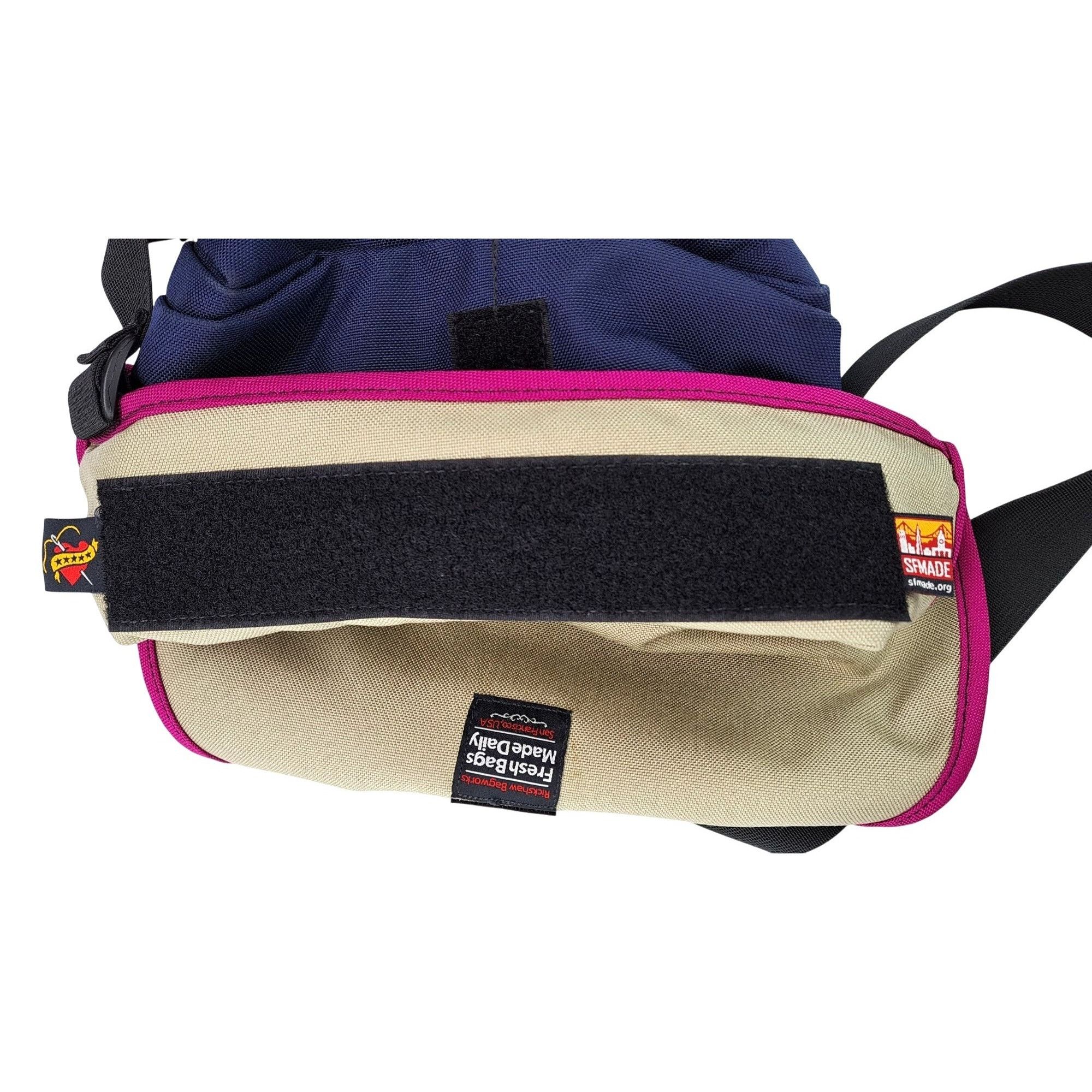 Other Rickshaw Small Zero Messenger Bag Adjustable Strap Blue Pink Size ONE SIZE - 10 Thumbnail