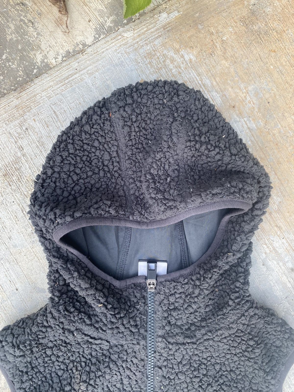Nike Nike Grey Sun Faded Sherpa Hooded Vest Size M / US 6-8 / IT 42-44 - 3 Thumbnail