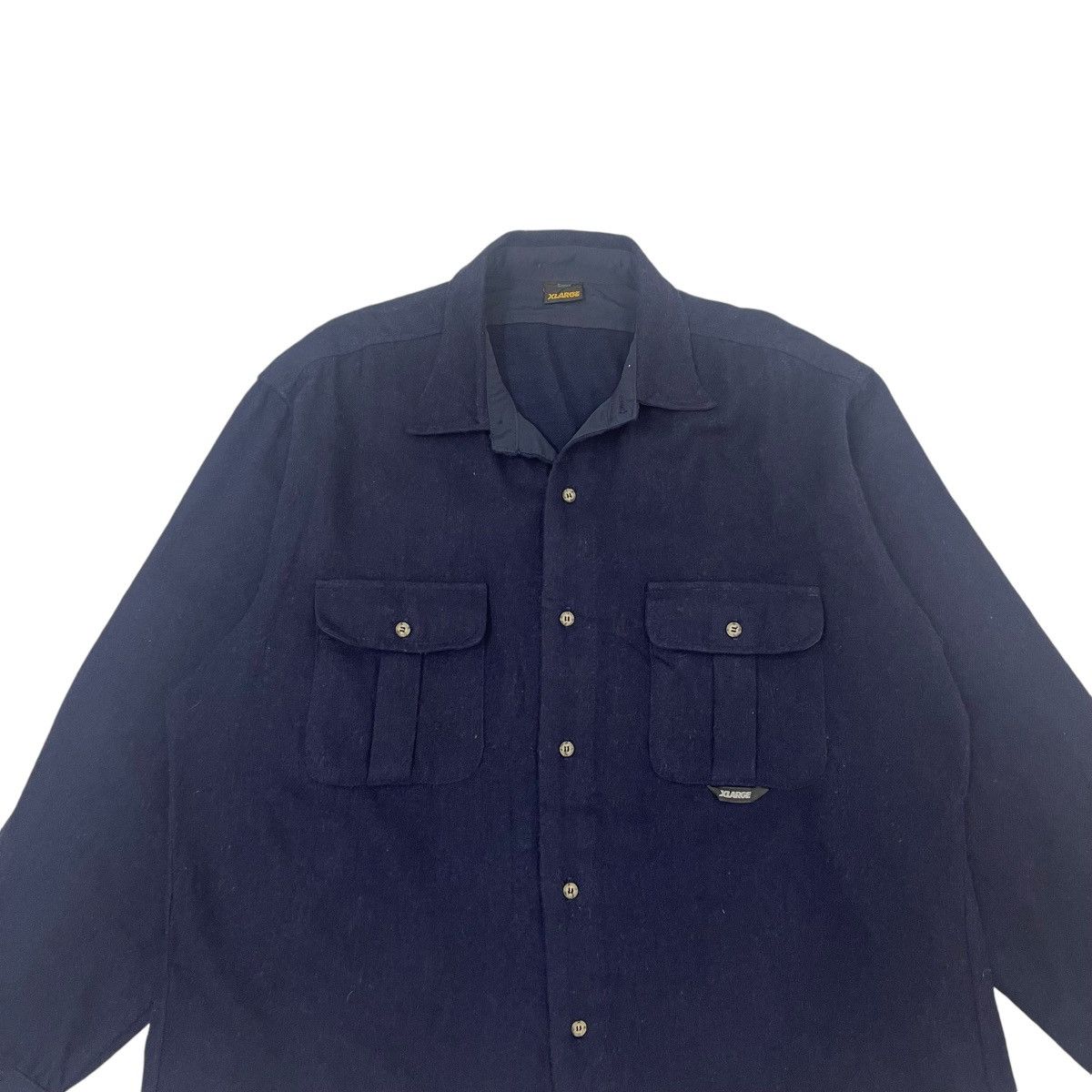 Japanese Brand Vintage XLARGE Double Pocket Wool Button Jacket Size US M / EU 48-50 / 2 - 6 Thumbnail