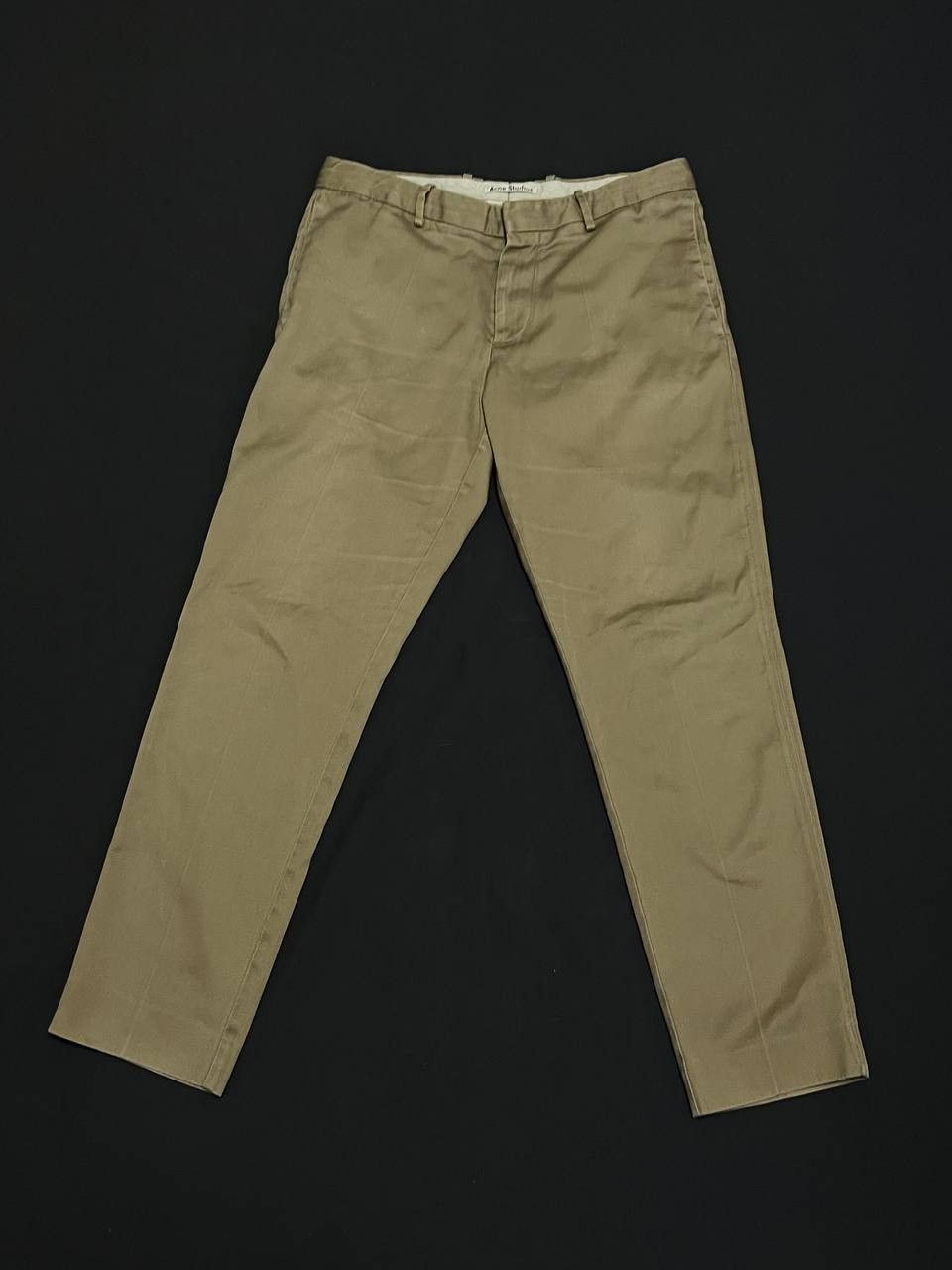 Acne Studios × Vintage Acne Studios Pants Beige Chino Size US 34 / EU 50 - 1 Thumbnail