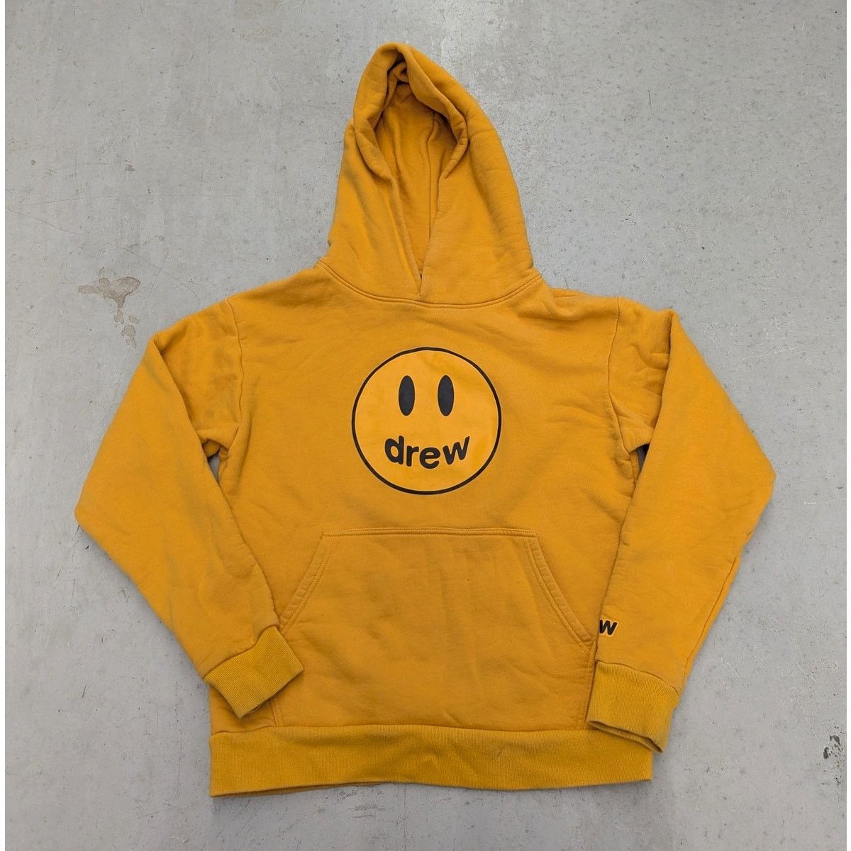 Drew House × Justin Bieber Drew House Justin Bieber essential logo yellow hoodie Size US S / EU 44-46 / 1 - 1 Thumbnail