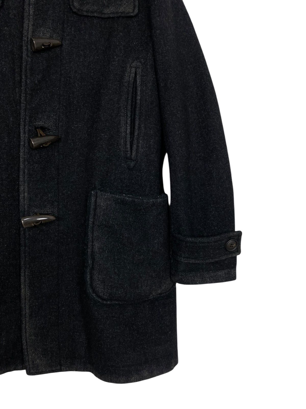Japanese Brand Rare‼️ Vtg J. Sabatino Wool Hoodie Duffle Coat Made Japan Size US S / EU 44-46 / 1 - 5 Thumbnail