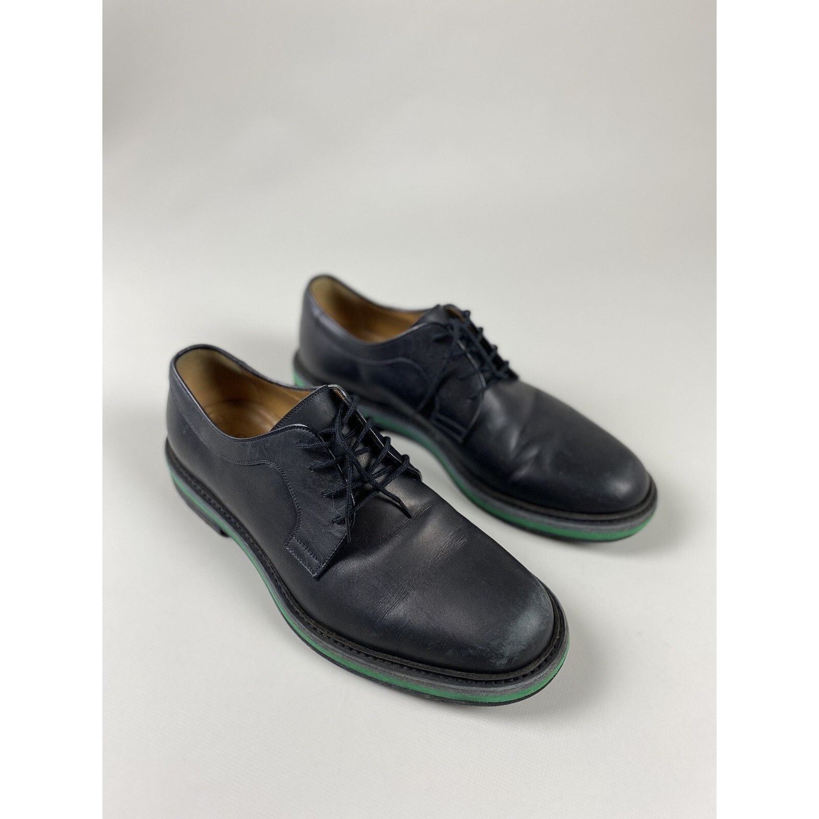 Gucci Gucci Lace Up formal leather shoes size 7 black Size US 7.5 / EU 40-41 - 1 Thumbnail