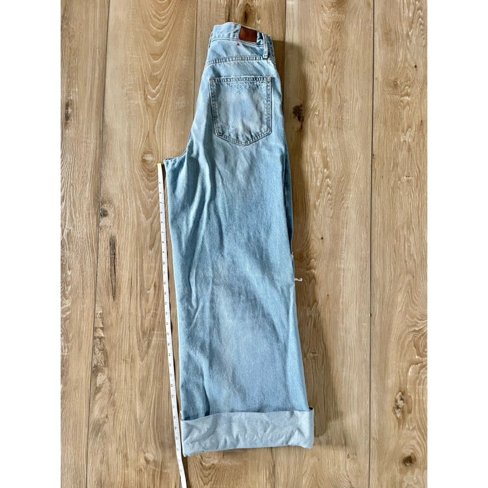 Bdg Urban Outfitters 🌺 BDG Baggy Skater Distressed Jeans Size 26" / US 2 / IT 38 - 13 Thumbnail