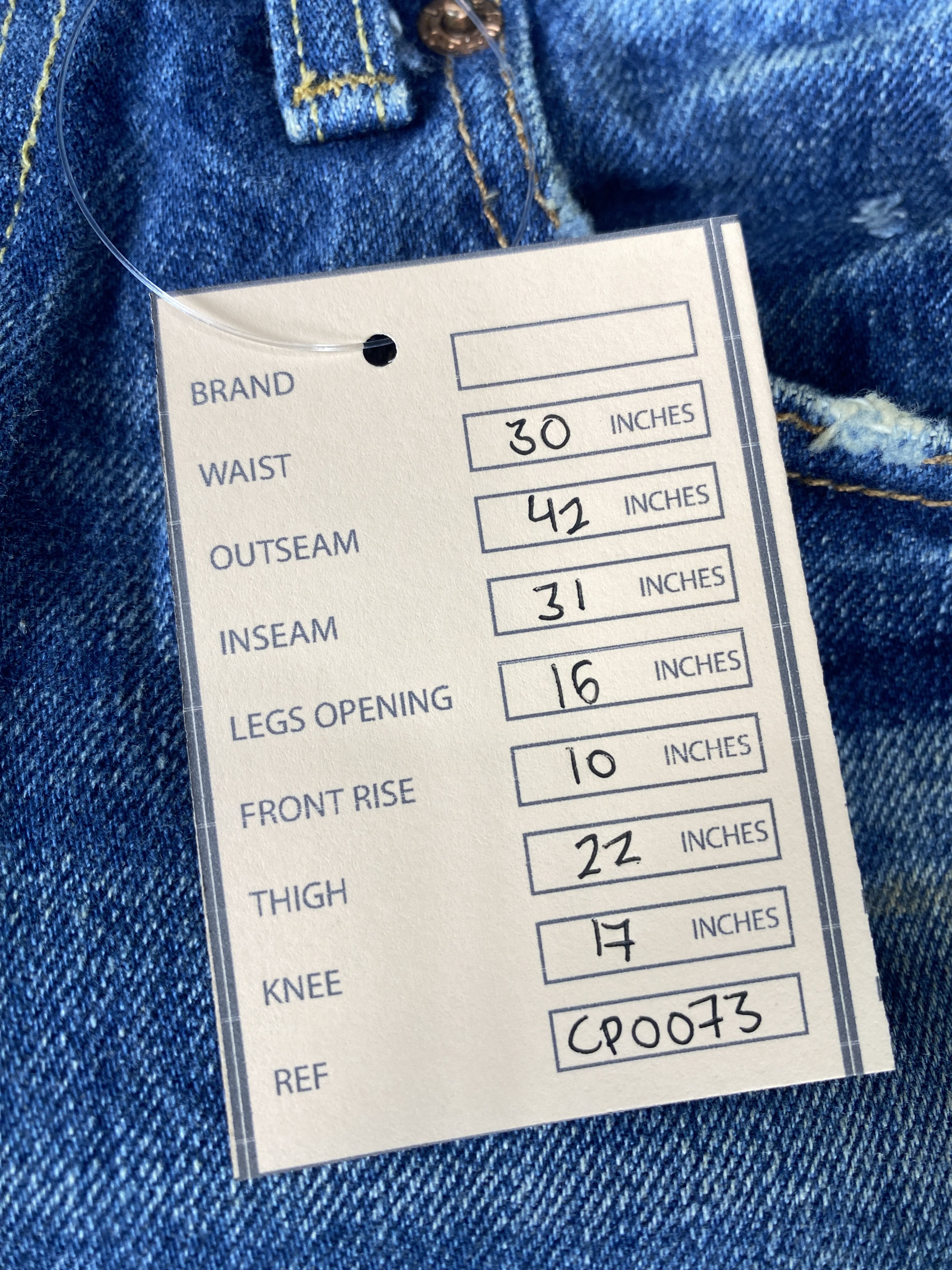 Levi's Vintage 90s Levi's 501 Faded Jeans CP0073 Size US 30 / EU 46 - 16 Thumbnail